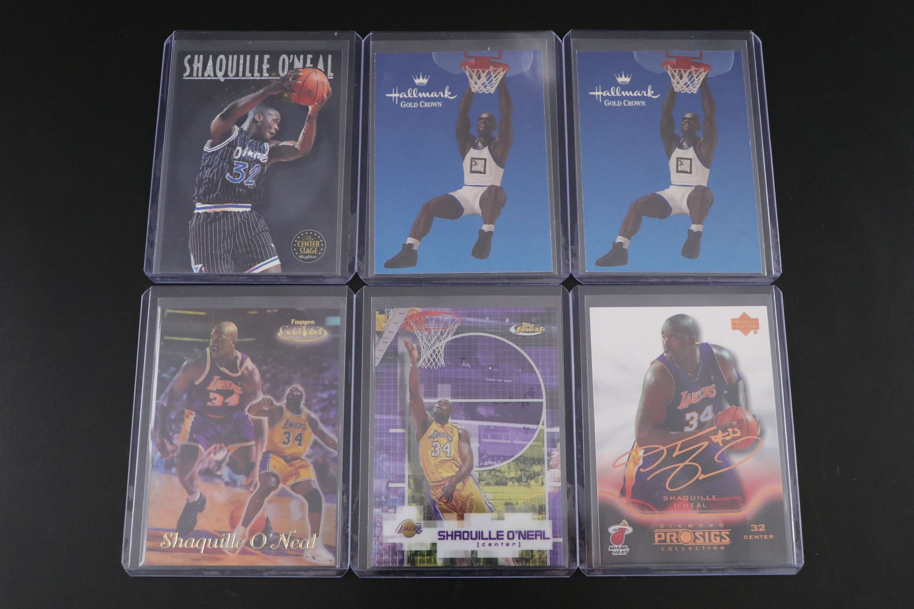 Shaquille O'Neal Basketball Trading Card Collection
