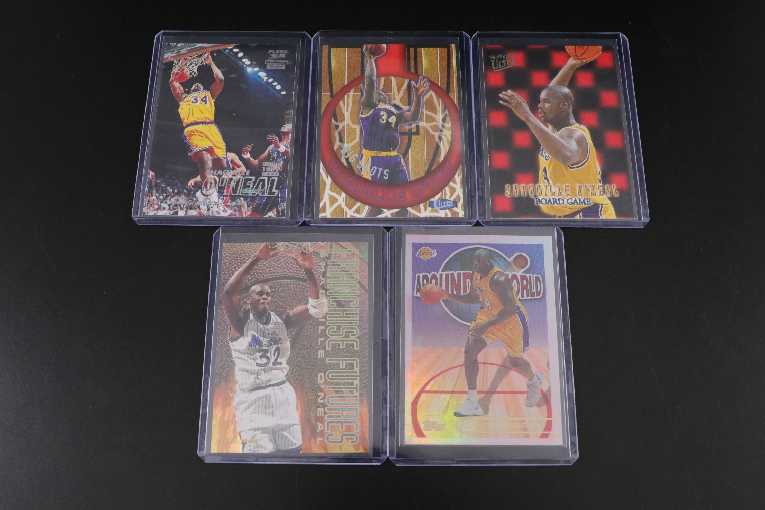 Shaquille O'Neal Basketball Trading Card Collection