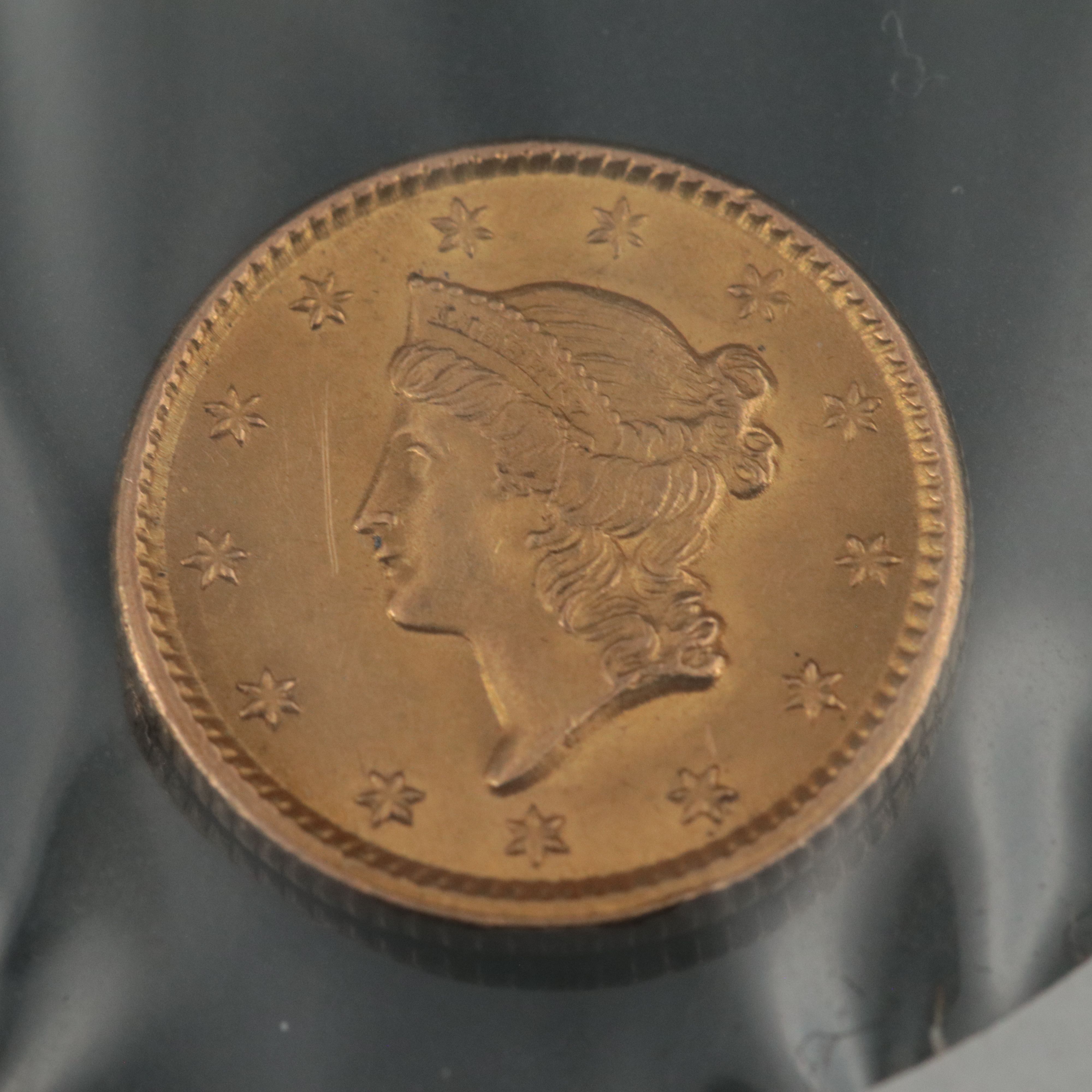 1851 Liberty Head Type I Gold Dollar