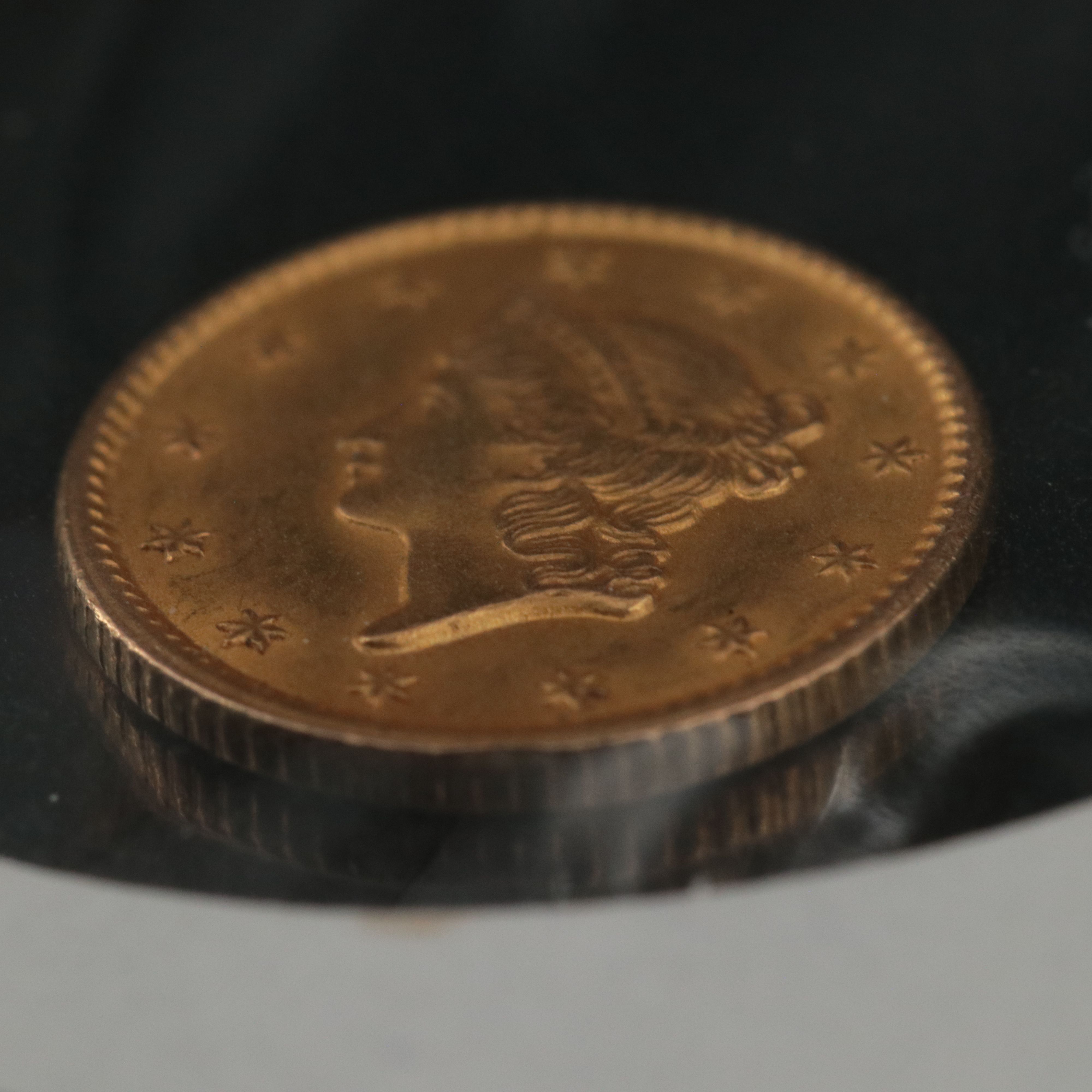 1851 Liberty Head Type I Gold Dollar