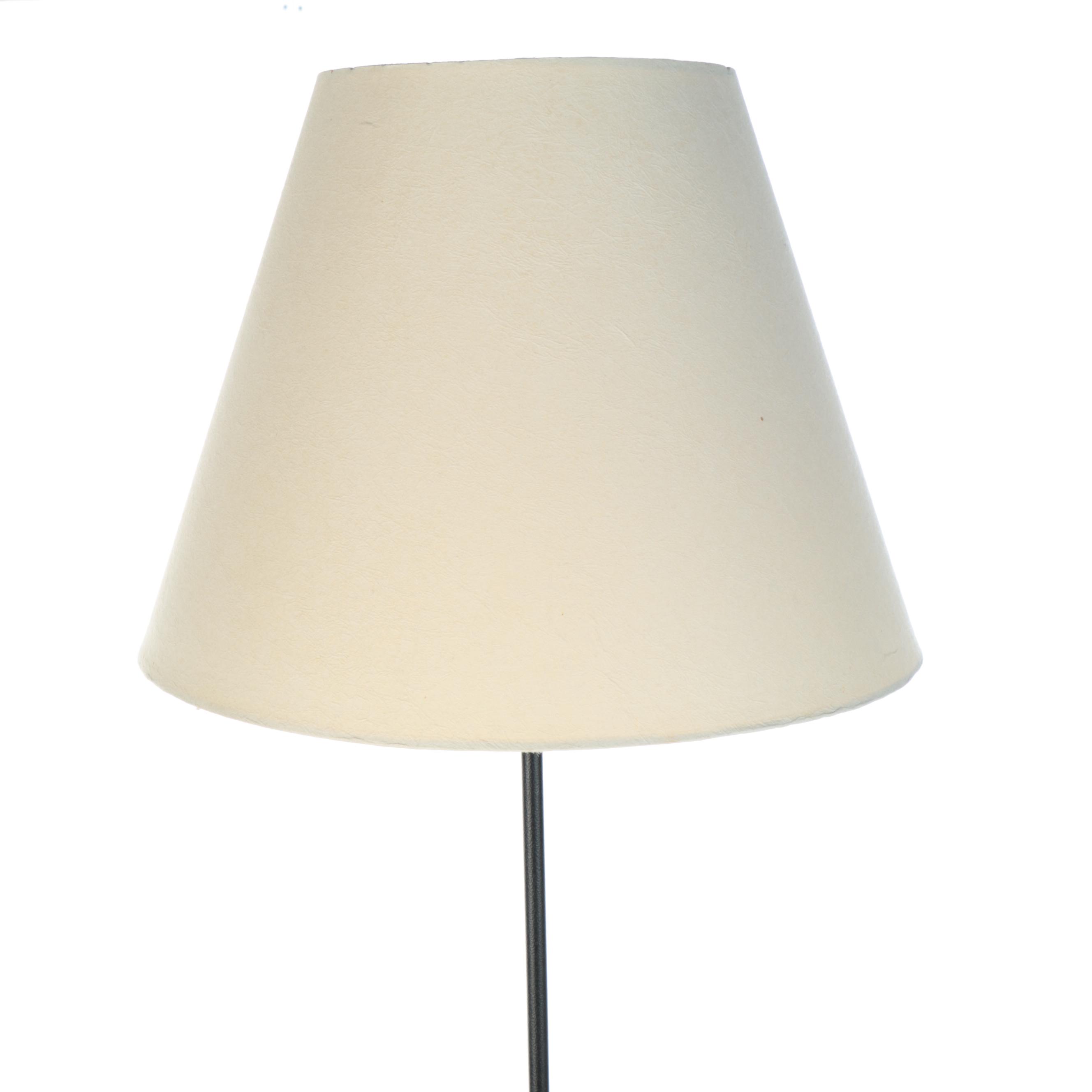 Luceplan Costanza Style Floor Lamp & Saddle Seat Stool, Late 20th Century