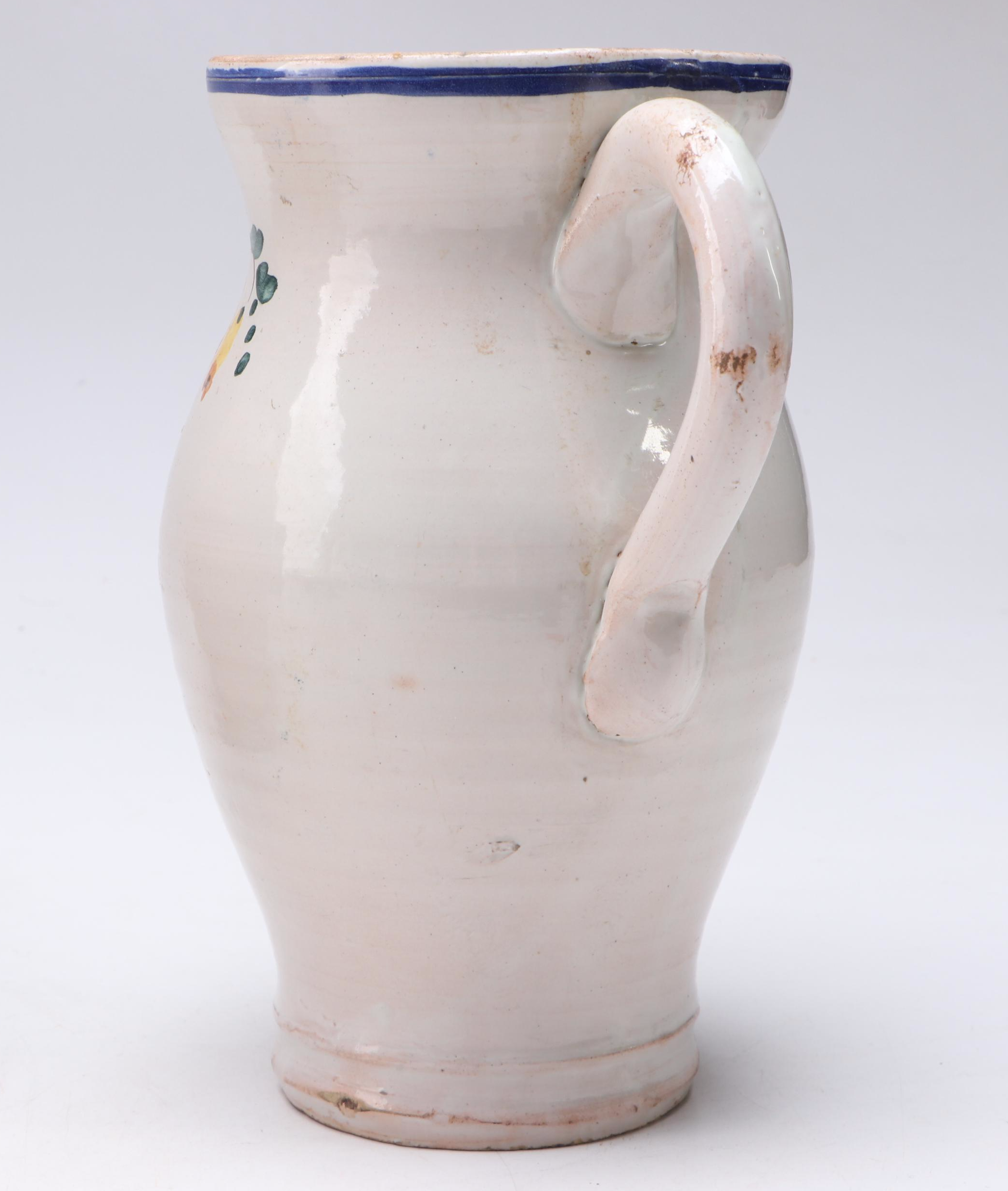 McCoy Open Jar with Italian Pitcher and Other Vintage Ceramic Containers