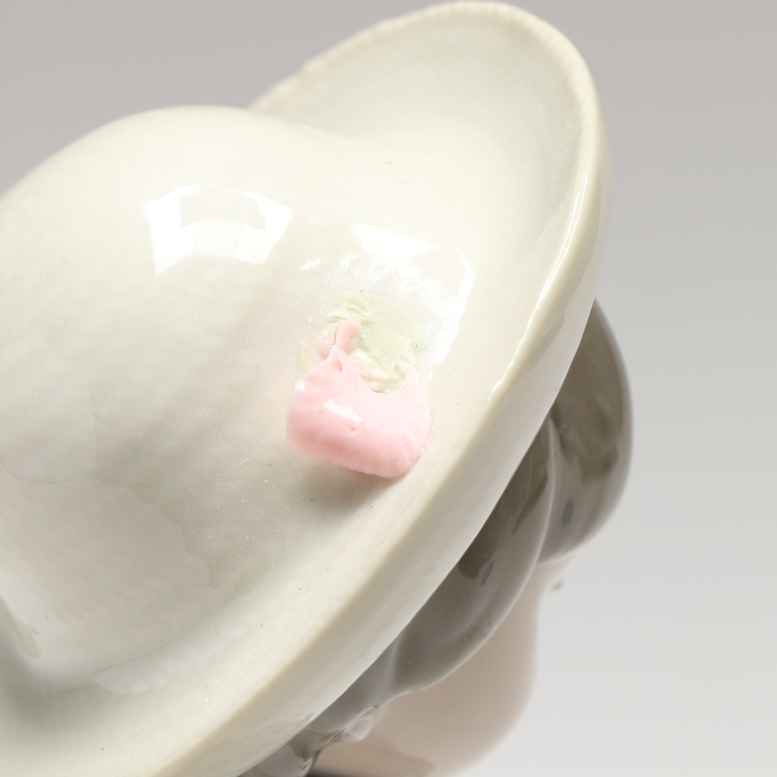 Lladró "Wheelbarrow with Flowers Boy" Porcelain Figurine