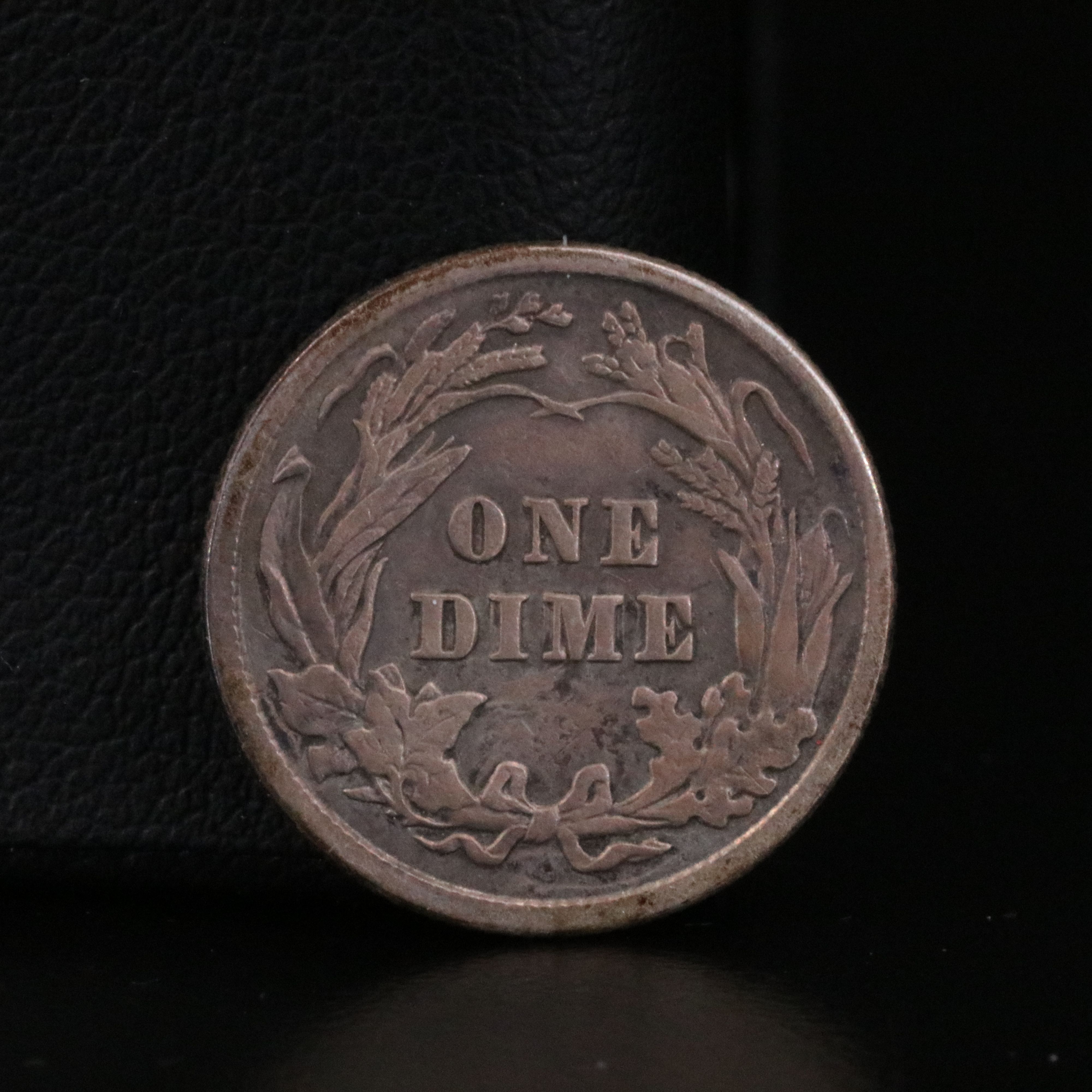 Six Different Barber Dimes and a Quarter Some with Partial to Full Liberty