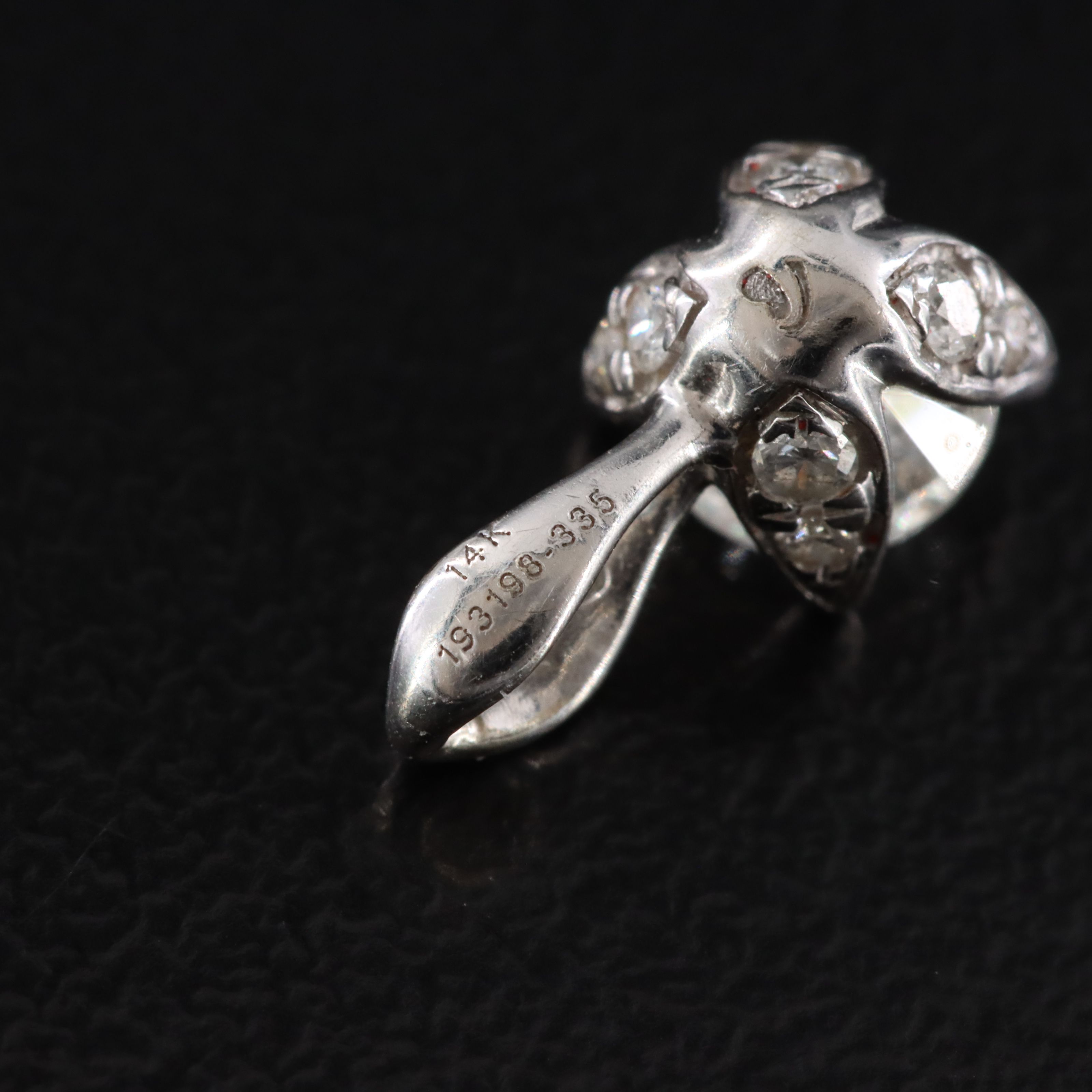 14K 0.62 CTW Diamond Pendant