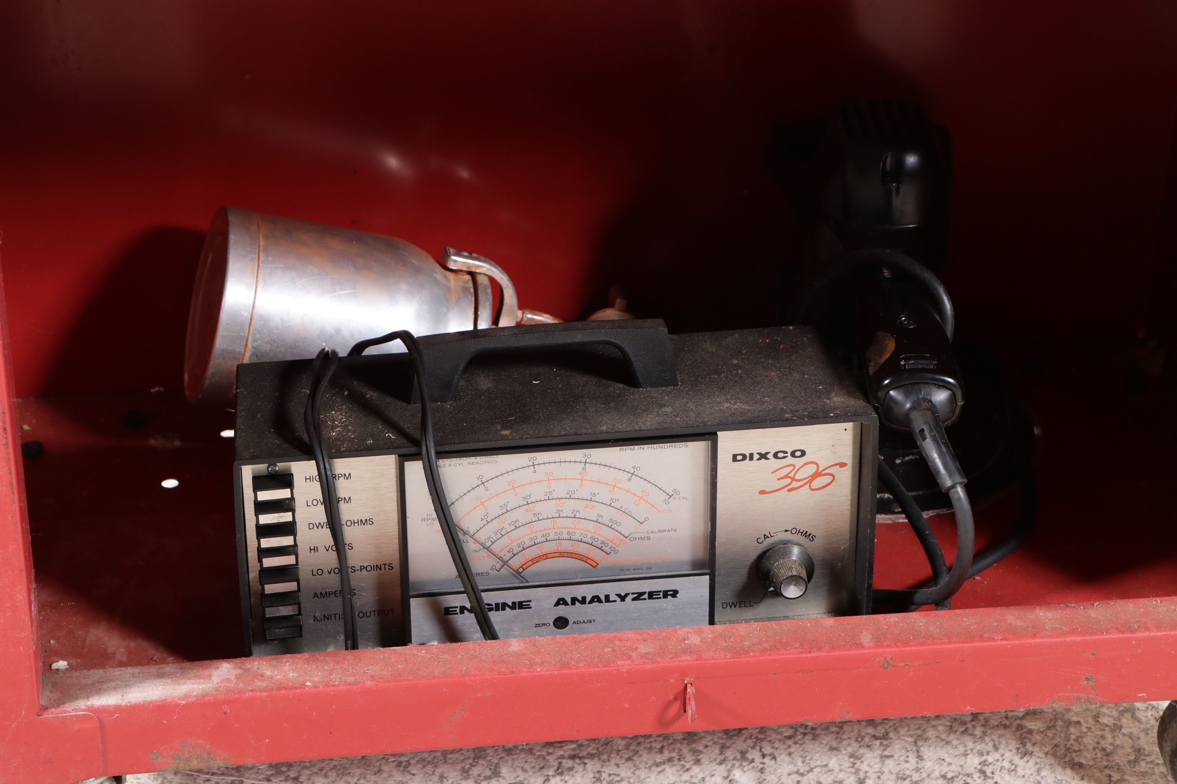 Craftsman Red Metal Toolstation with Assorted Hand Tools