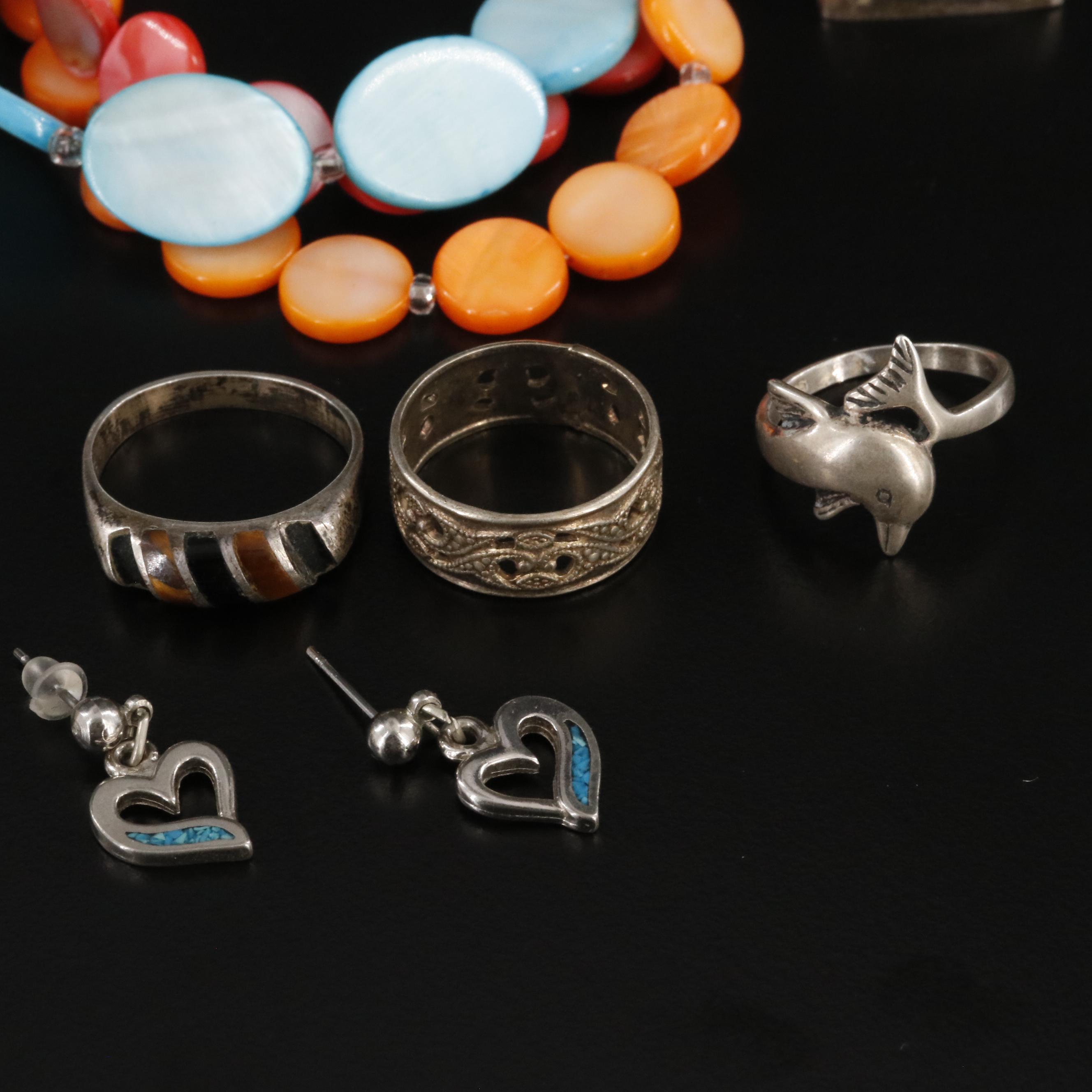 Sterling, Quartz and Charoite Featured in Jewelry Collection