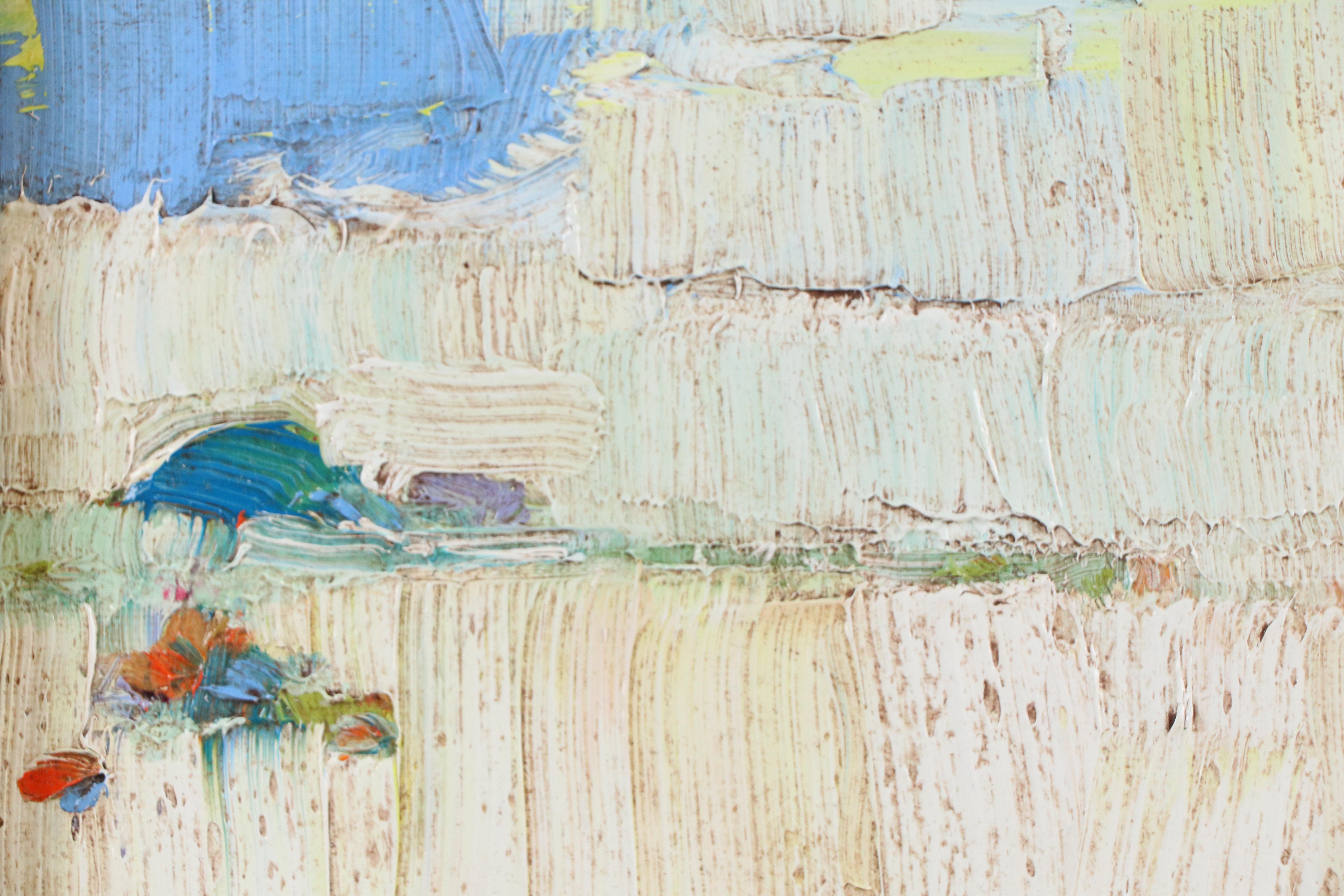 Serguei Novitchkov Abstract Oil Painting "Fragments of Infinity," 2025