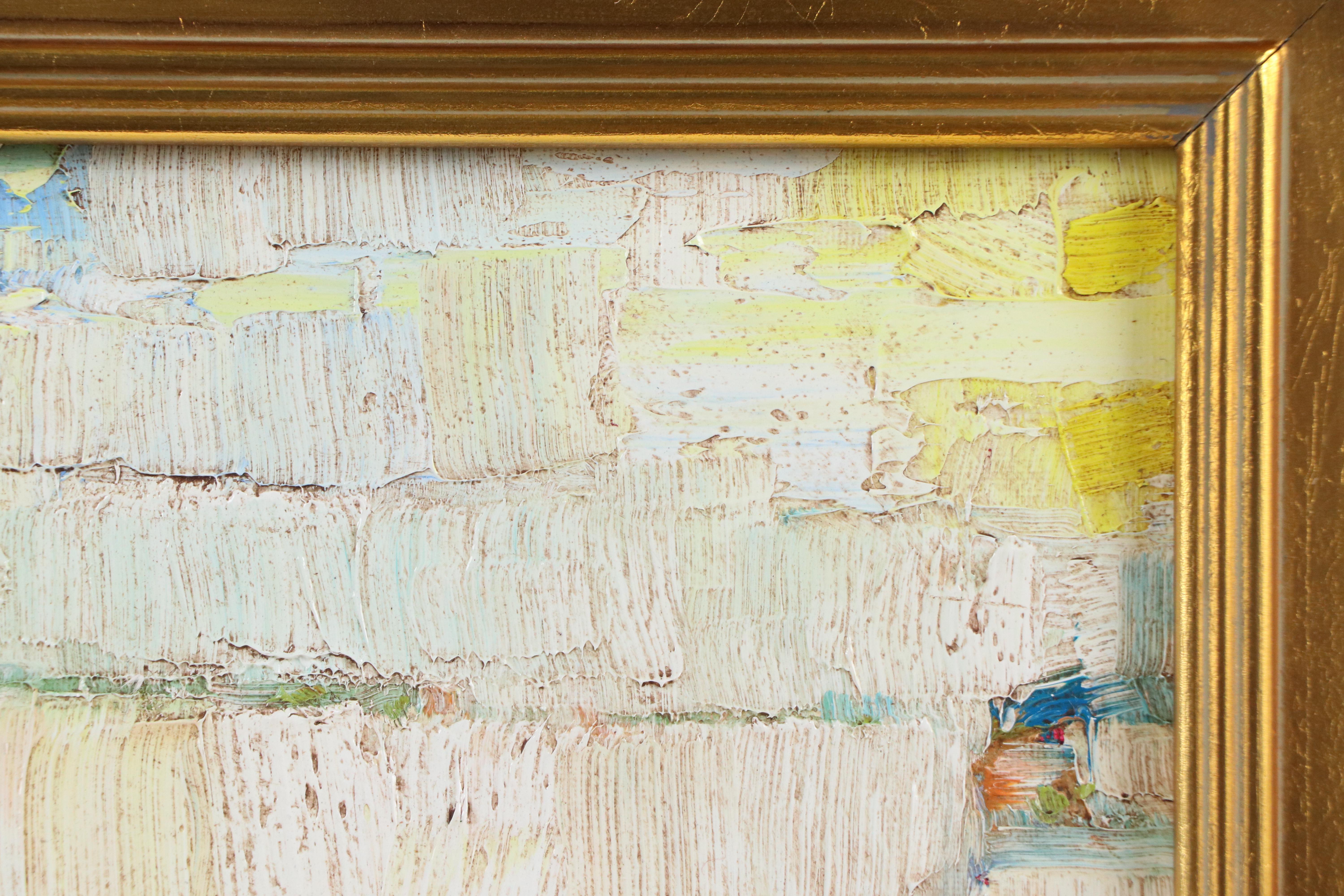 Serguei Novitchkov Abstract Oil Painting "Fragments of Infinity," 2025