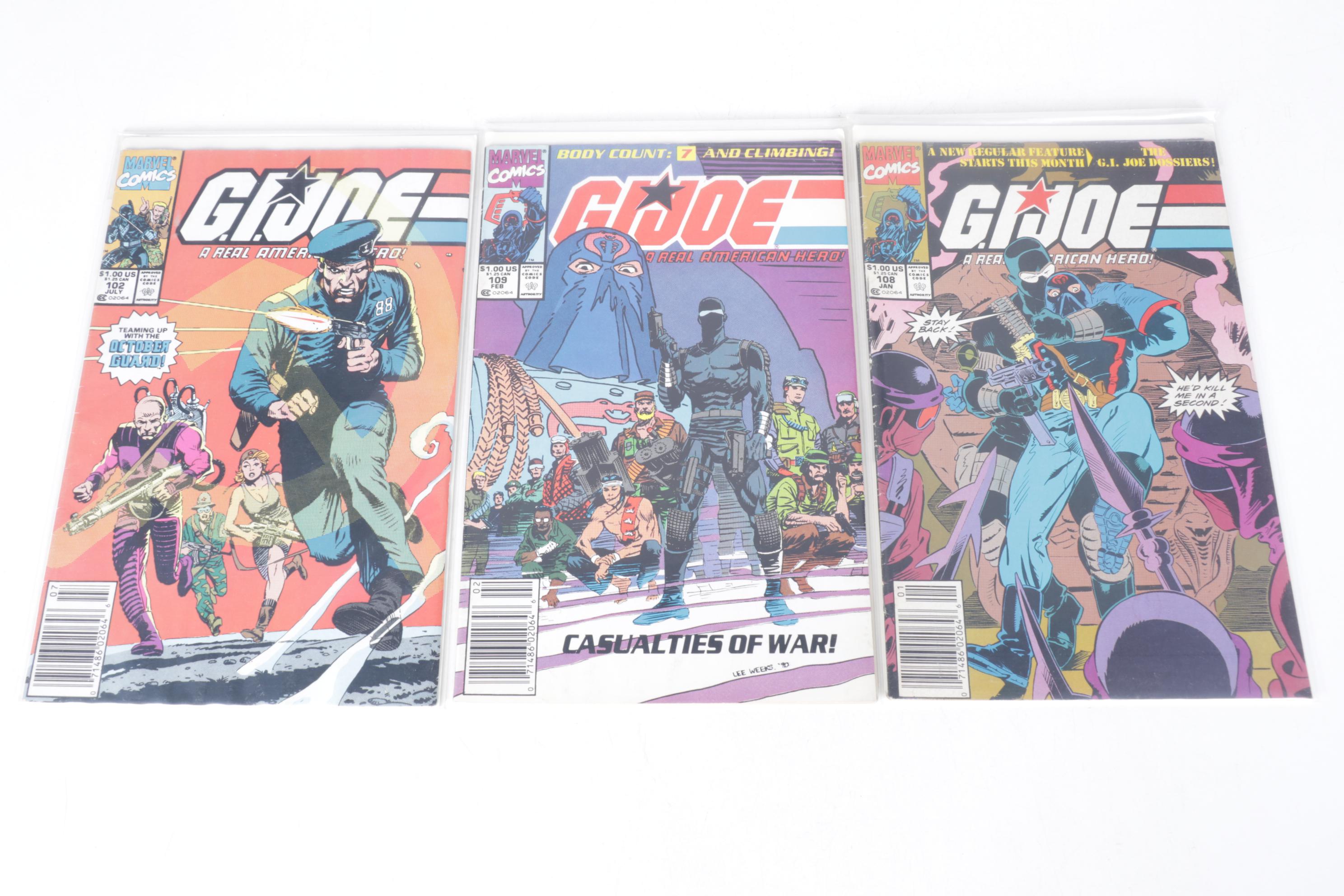 Marvel Comics "G.I. Joe" Comic Book Collection