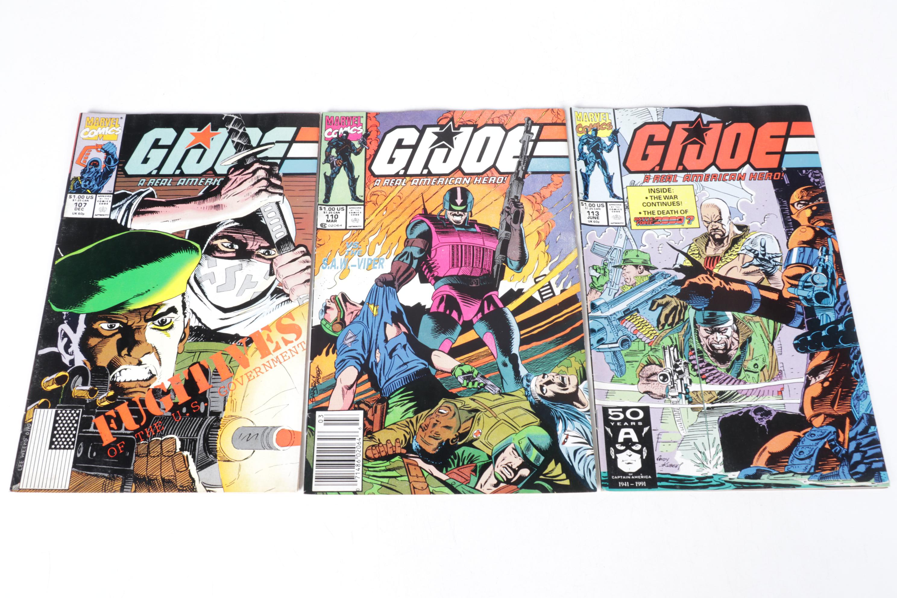Marvel Comics "G.I. Joe" Comic Book Collection