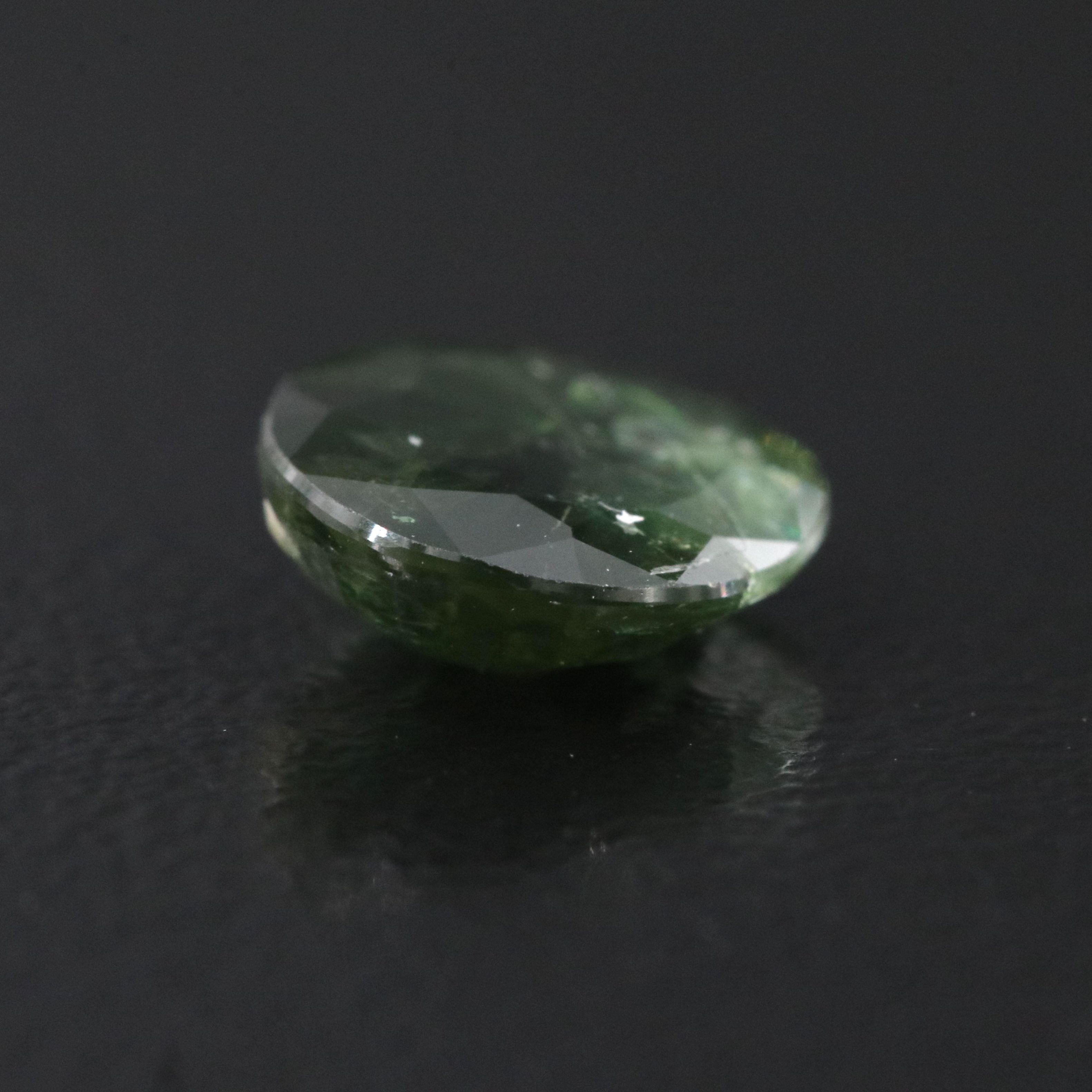 Loose 2.38 CT Green Sapphire