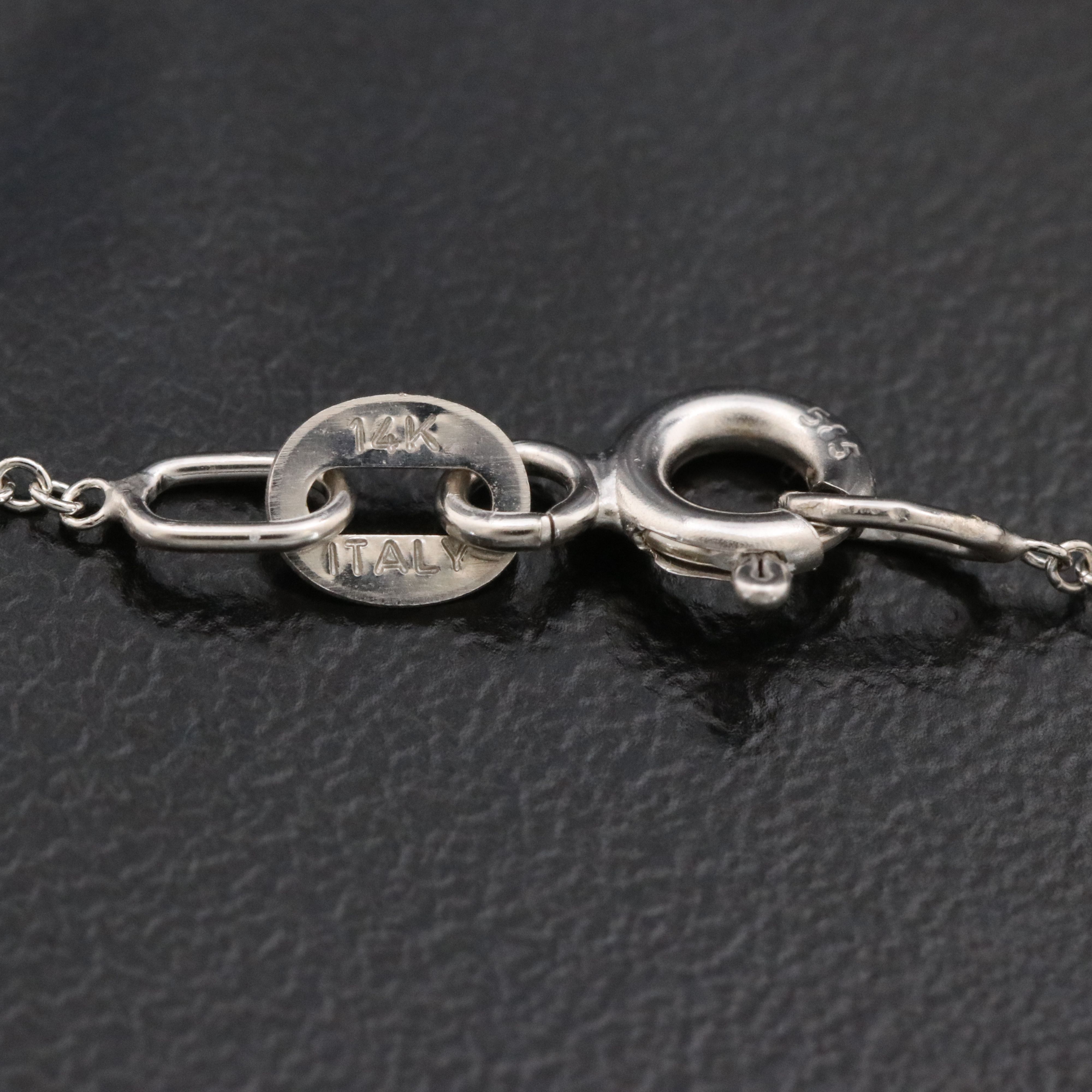 14K 5.00 CT Lab Grown Diamond Solitaire Pendant Necklace with IGI Report