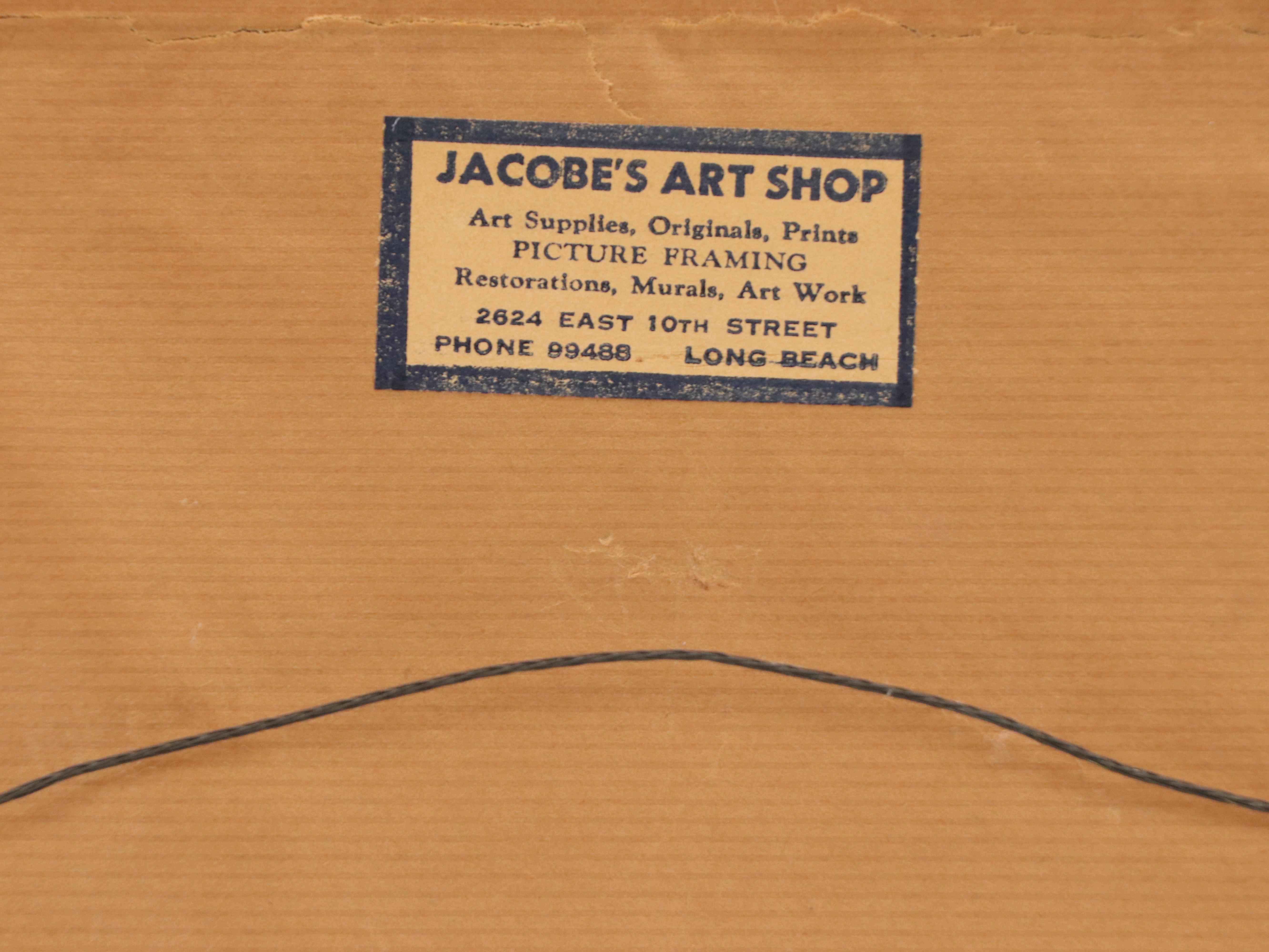 Chinese School Landscape Gouache Paintings of Riverside Home, 20th Century