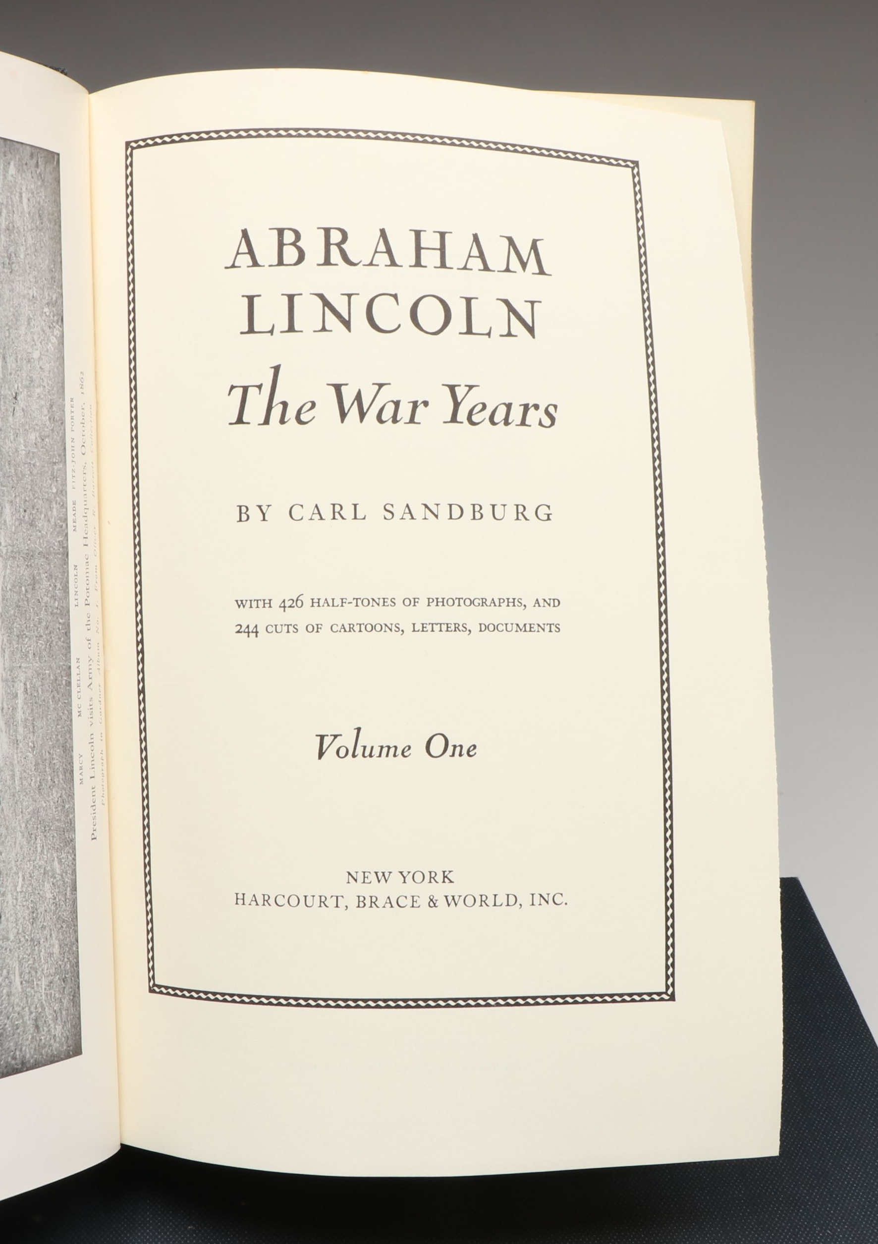 "Abraham Lincoln: The War Years" Four-Volume Set with More Nonfiction Books
