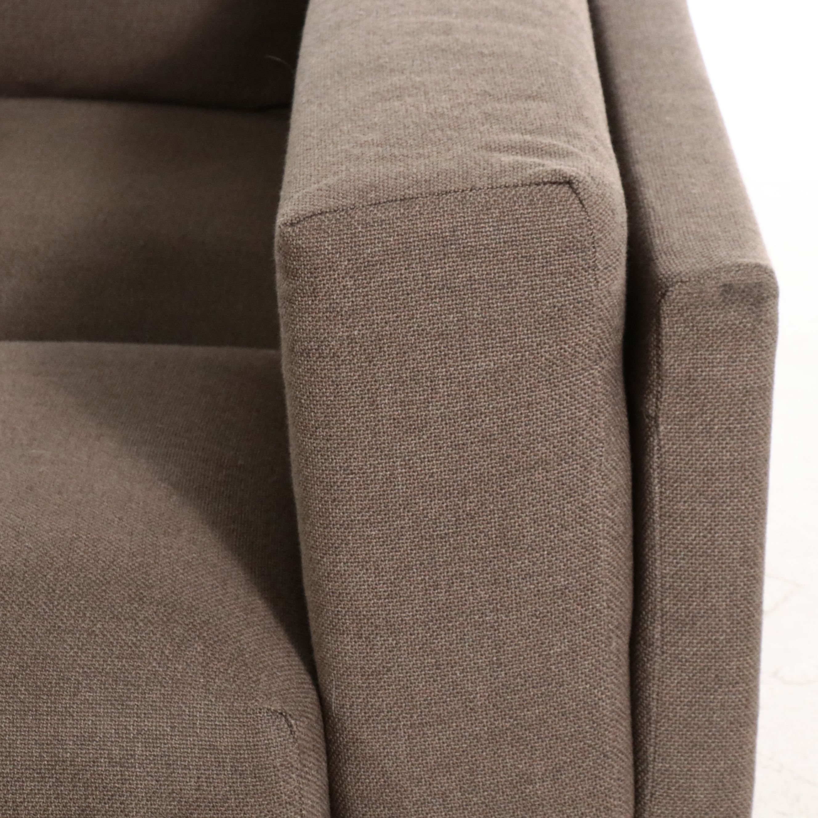 IKEA Modern L-Shaped Sectional with Ottoman