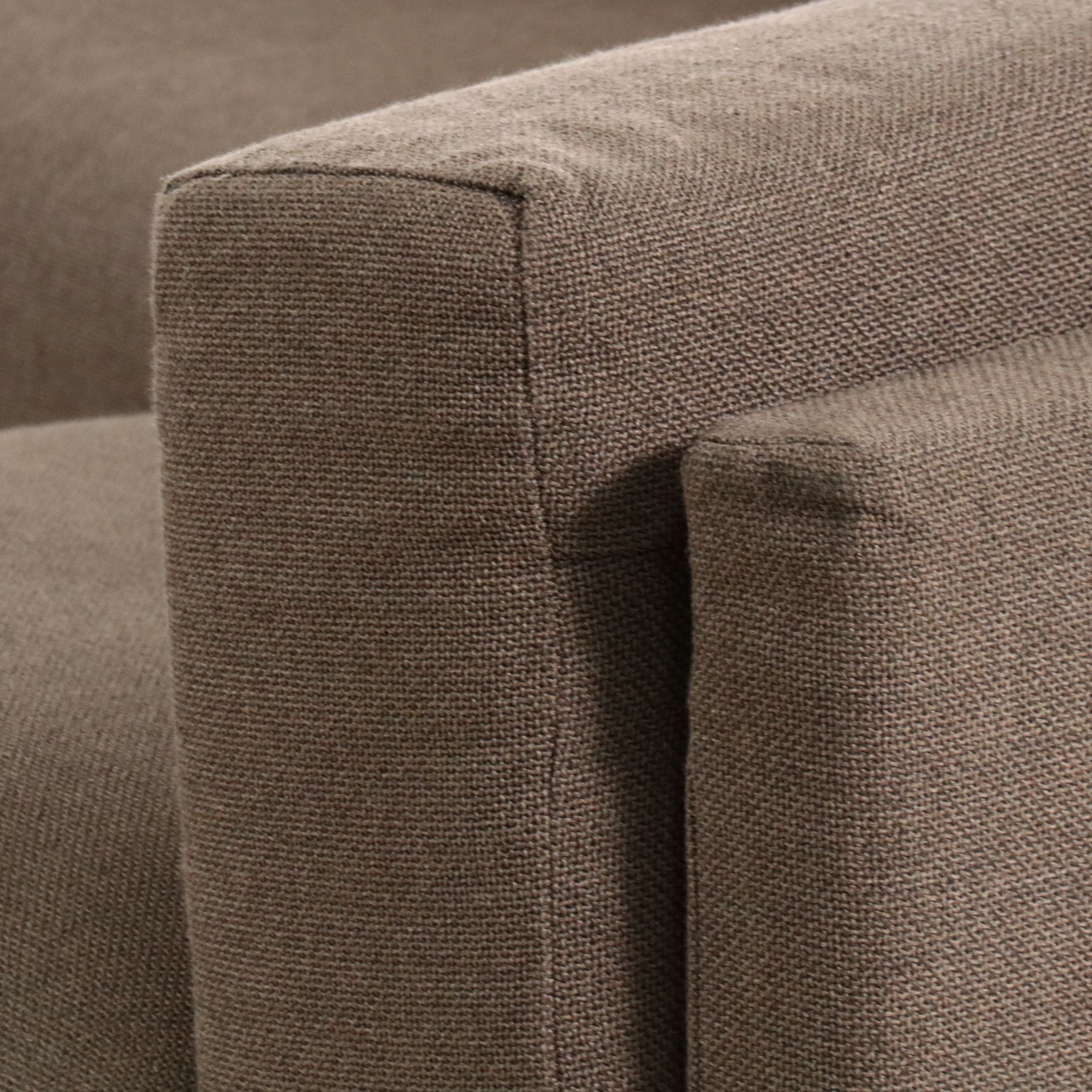 IKEA Modern L-Shaped Sectional with Ottoman