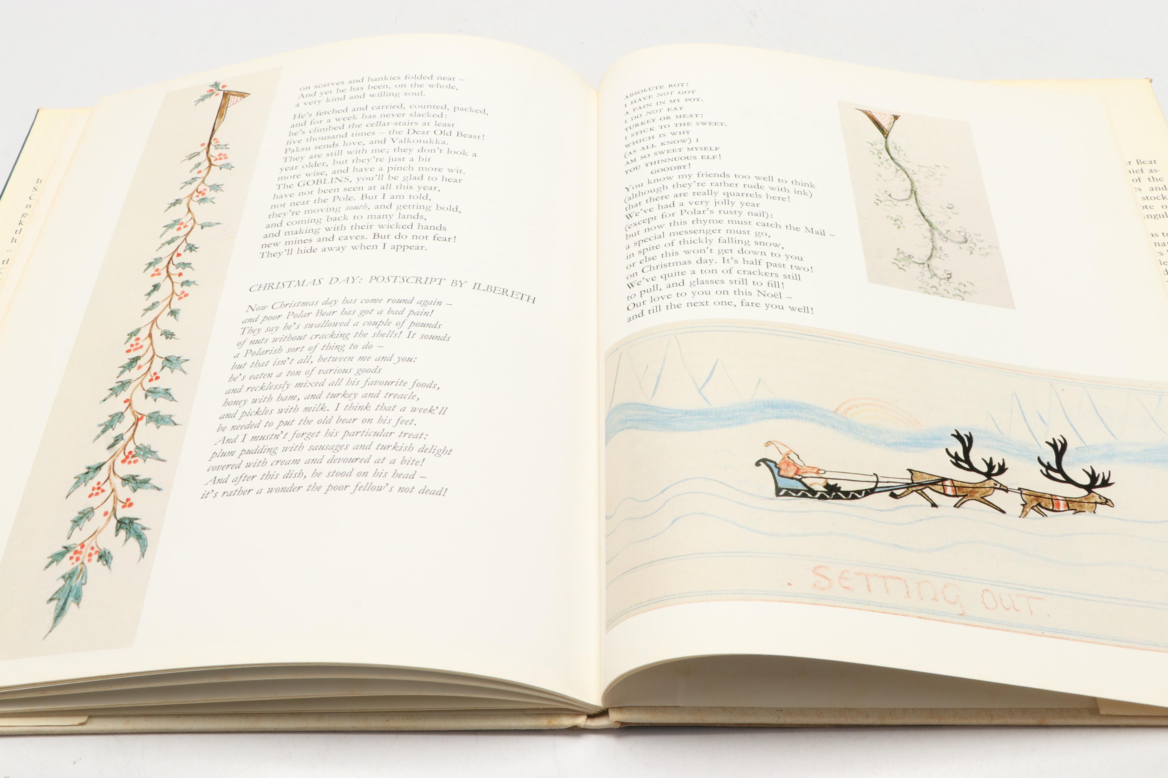 First Edition "The Father Christmas Letters" by J. R. R. Tolkien, 1976