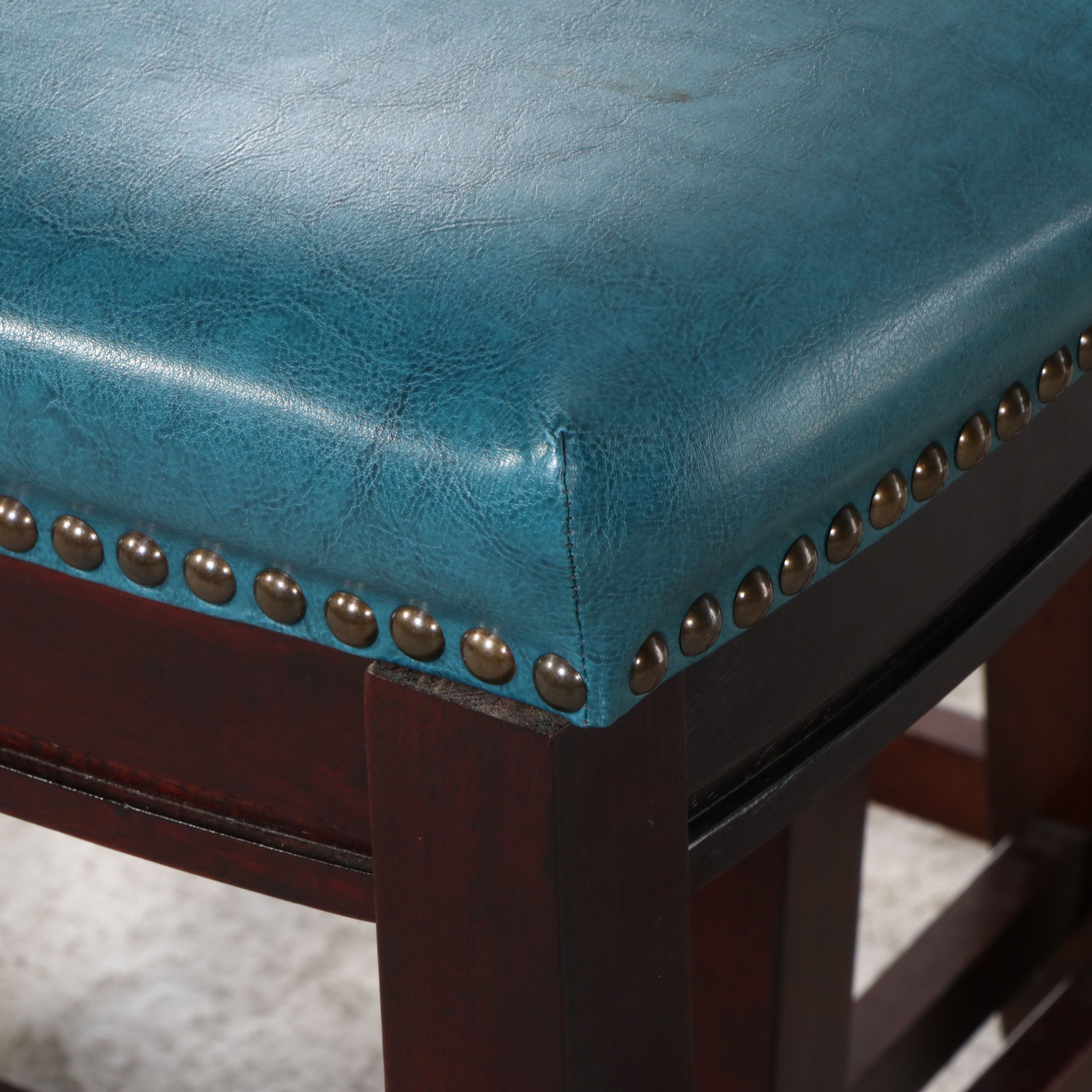 Set of Three Linon Home Decor Contemporary Barstools