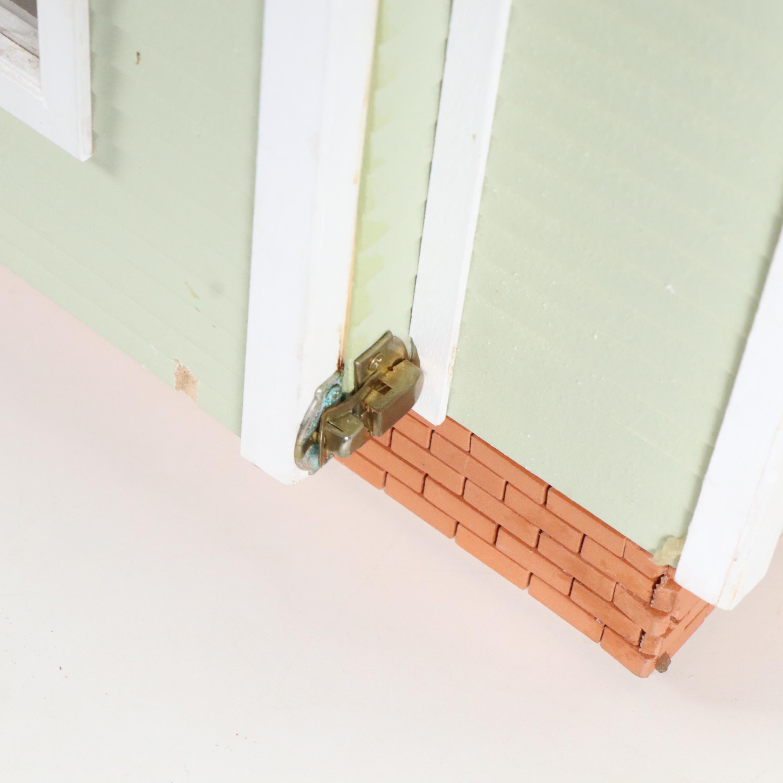 Victorian Style Wooden Dollhouse with Accessories