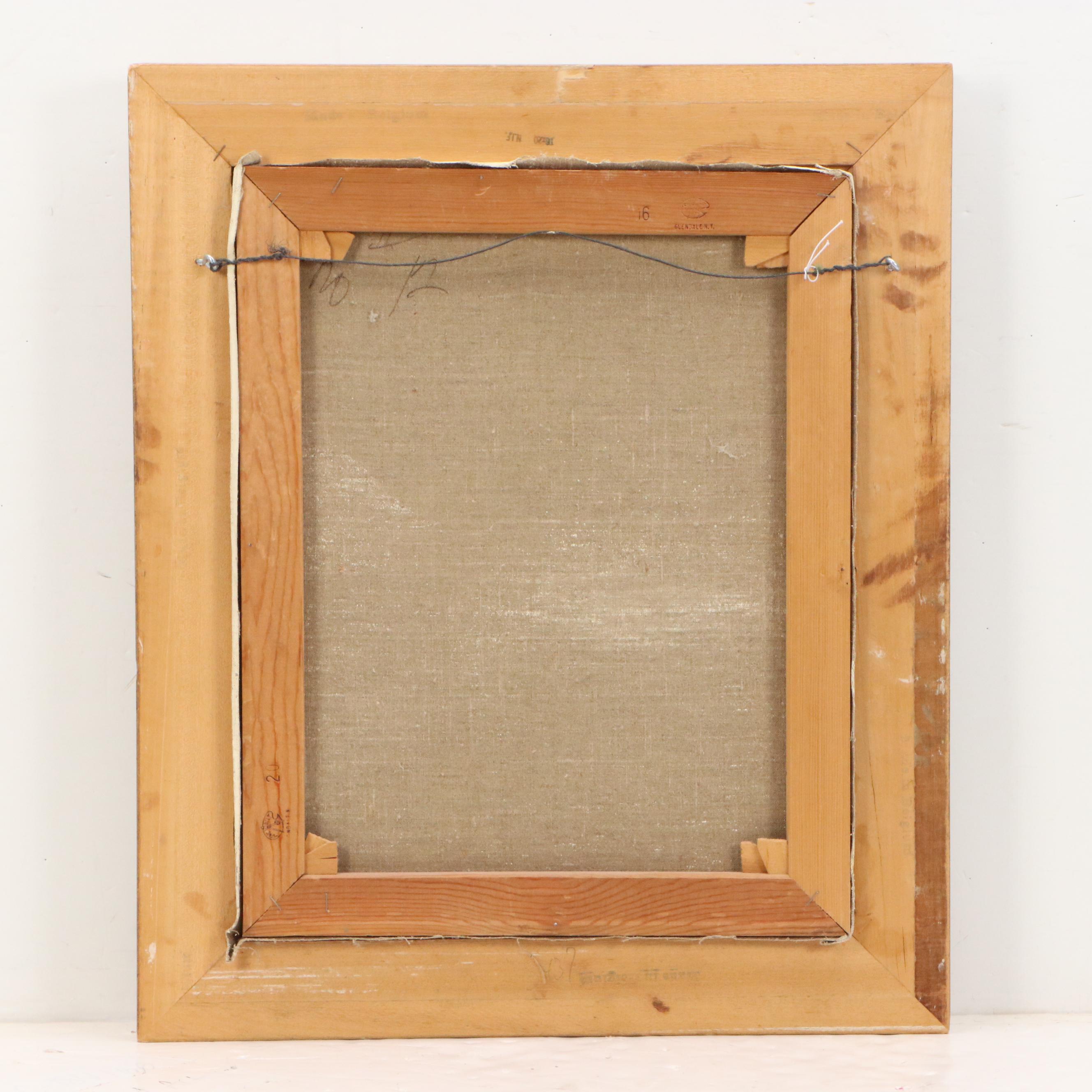 Freund Floral Still Life Oil Painting