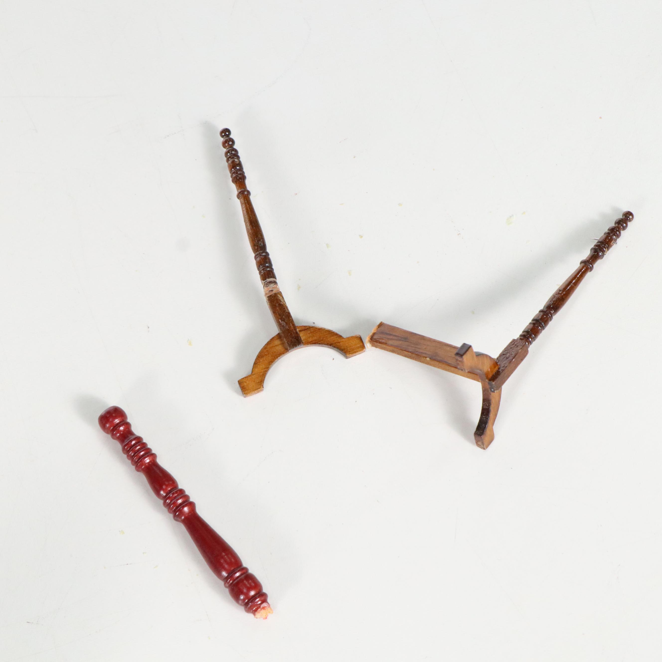 Victorian Style Wooden Dollhouse with Accessories