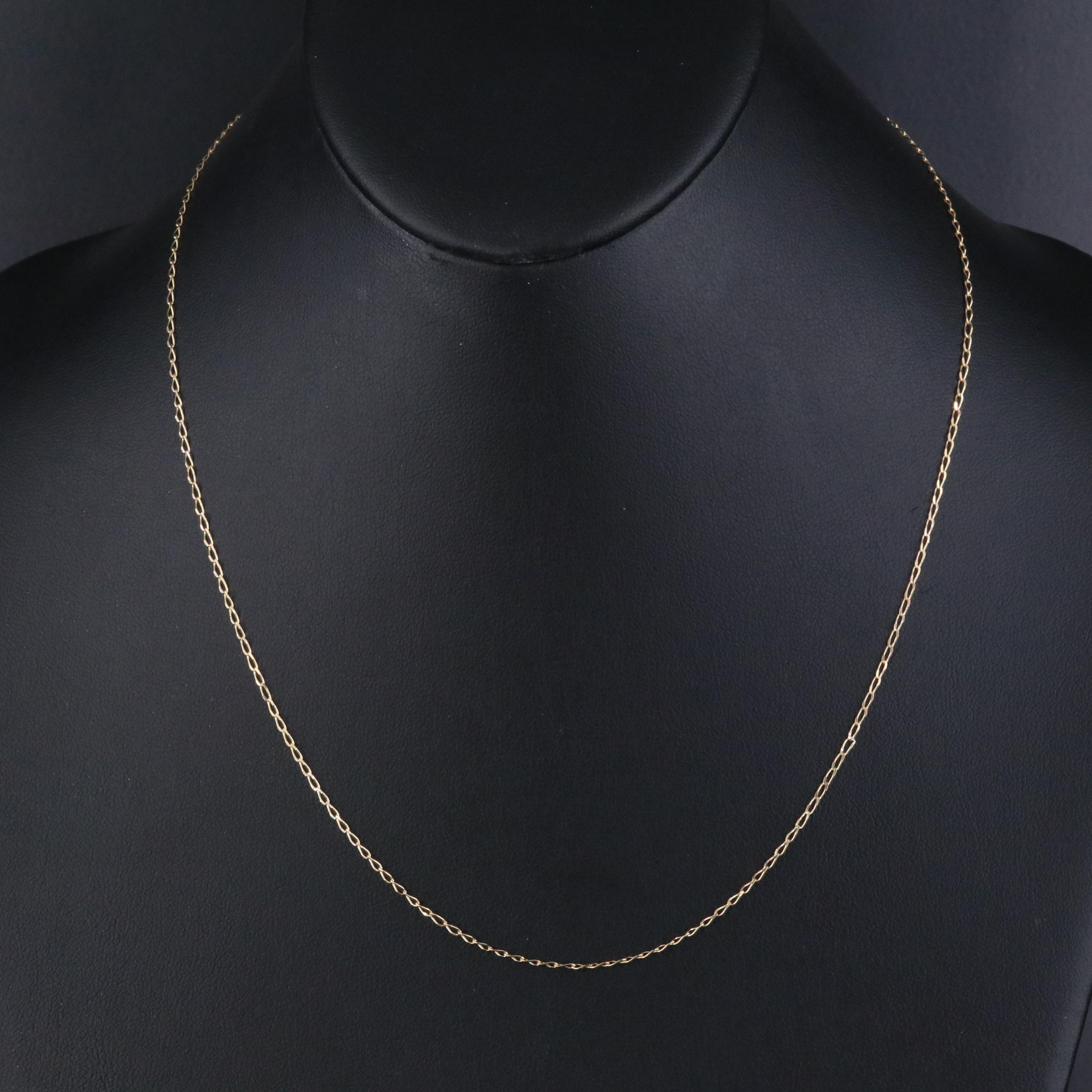 Italian 18K Fancy Chain Necklace