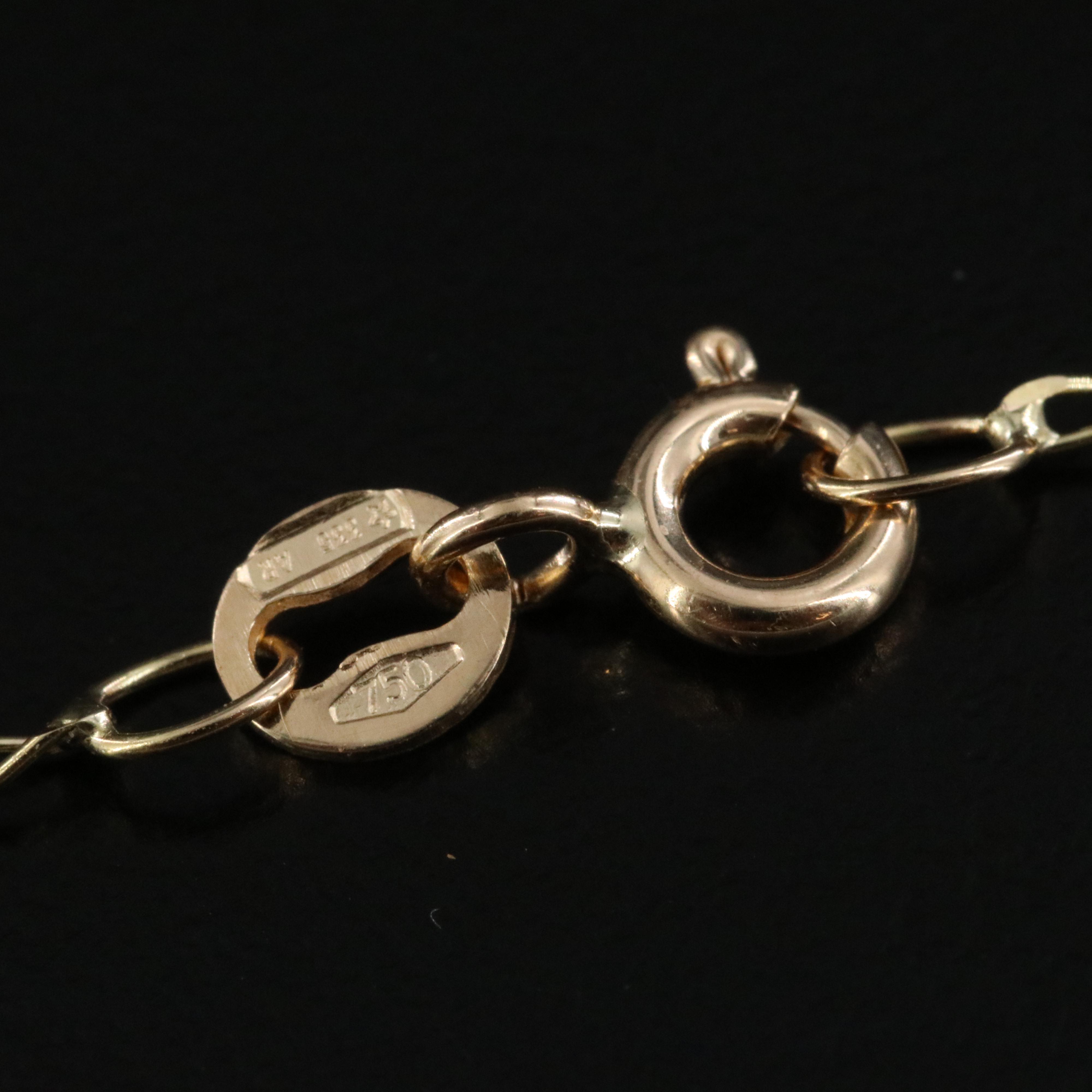 Italian 18K Fancy Chain Necklace