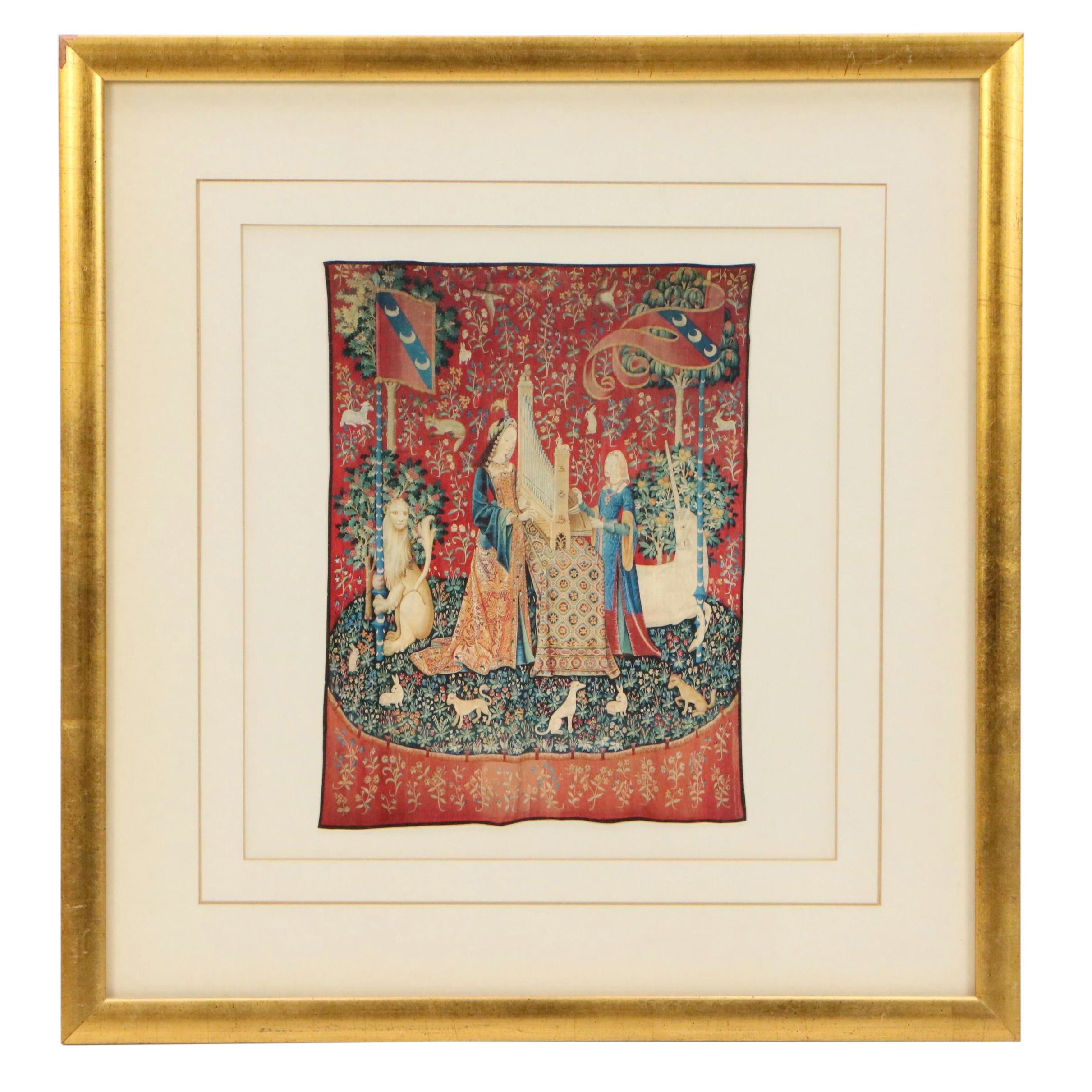 Offset Lithograph After "The Lady and the Unicorn"