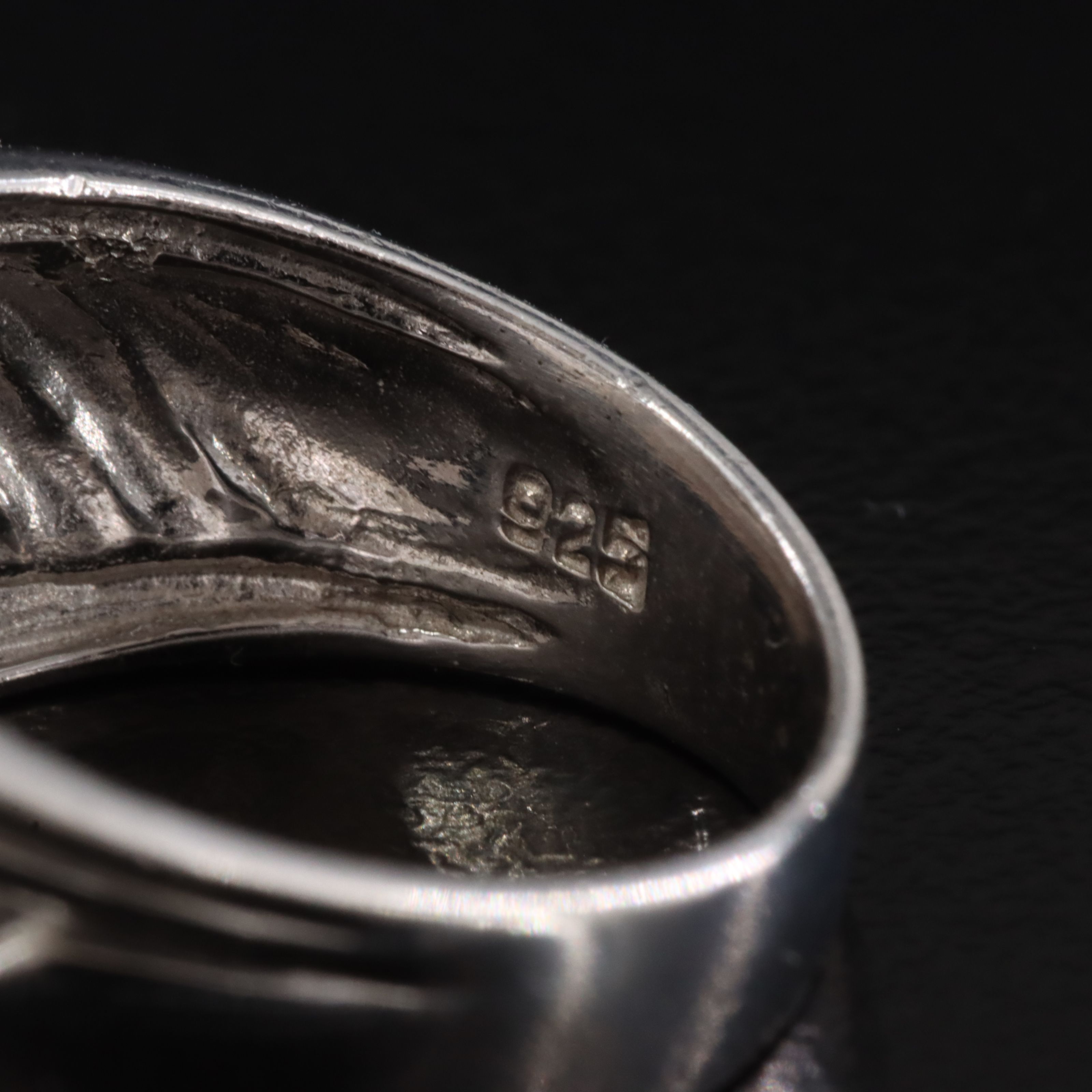 Sterling Fluted Ring