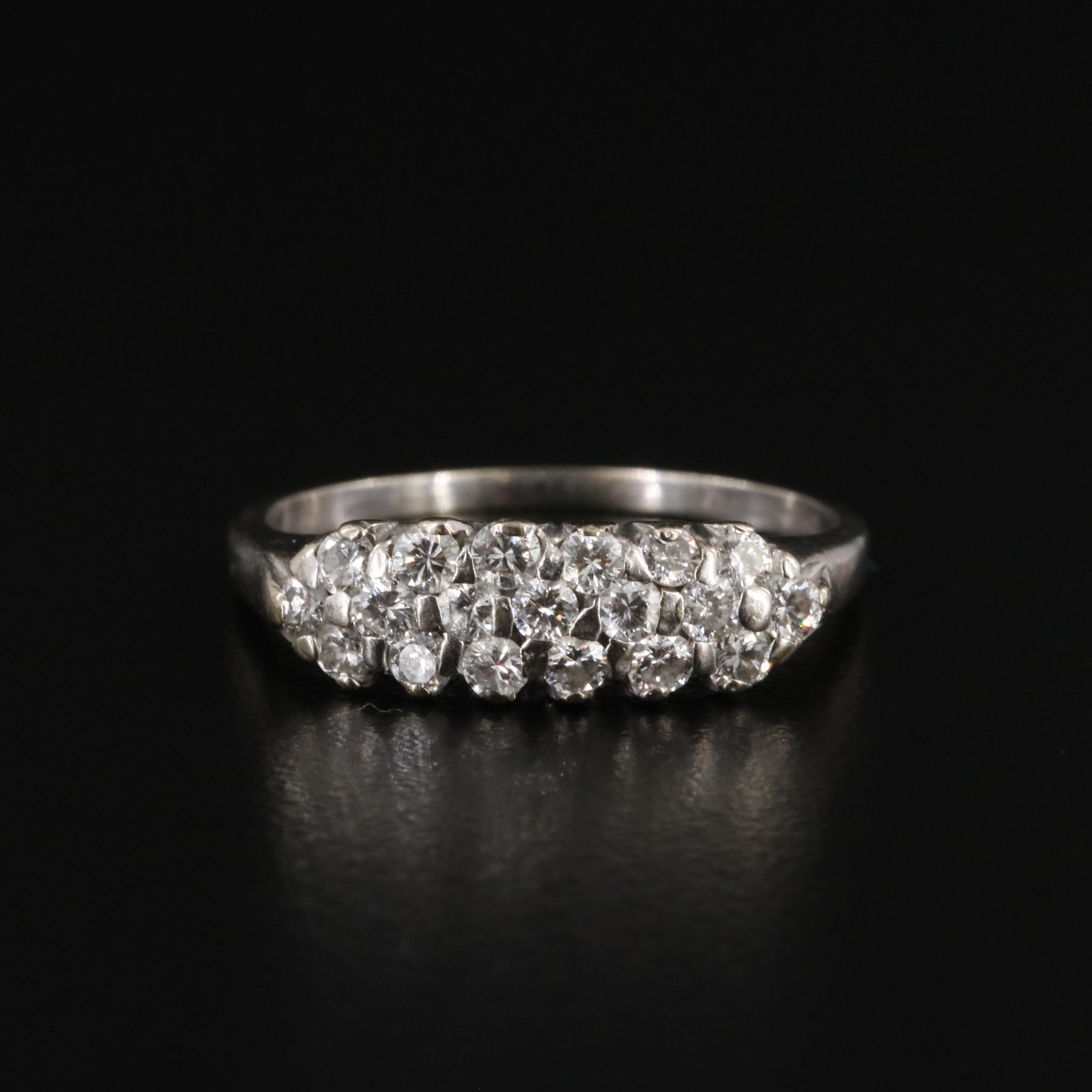 14K 0.52 CTW Diamond Ring
