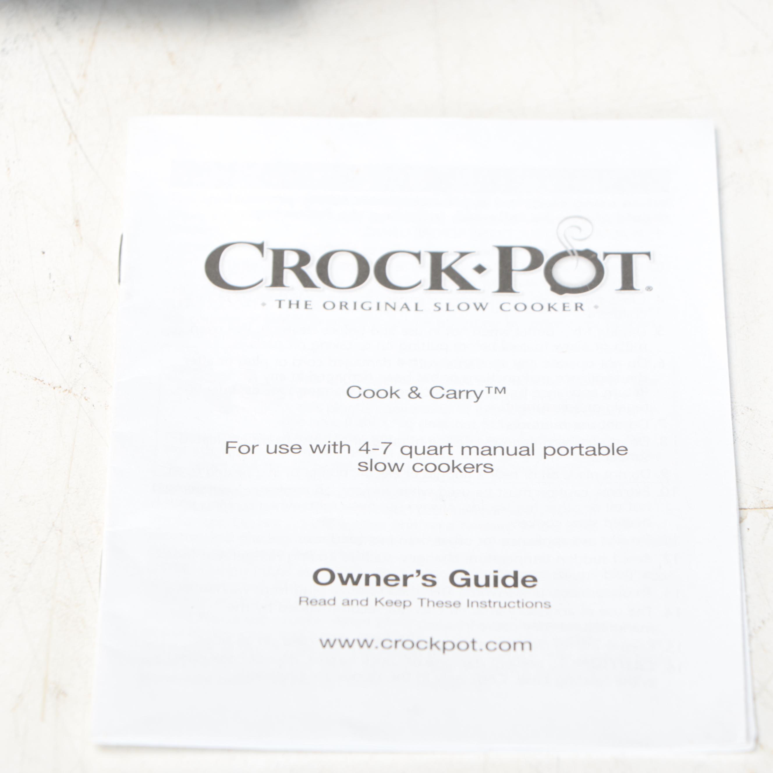 Crock-Pot Slow Cooker with Other Kitchen Gadgets