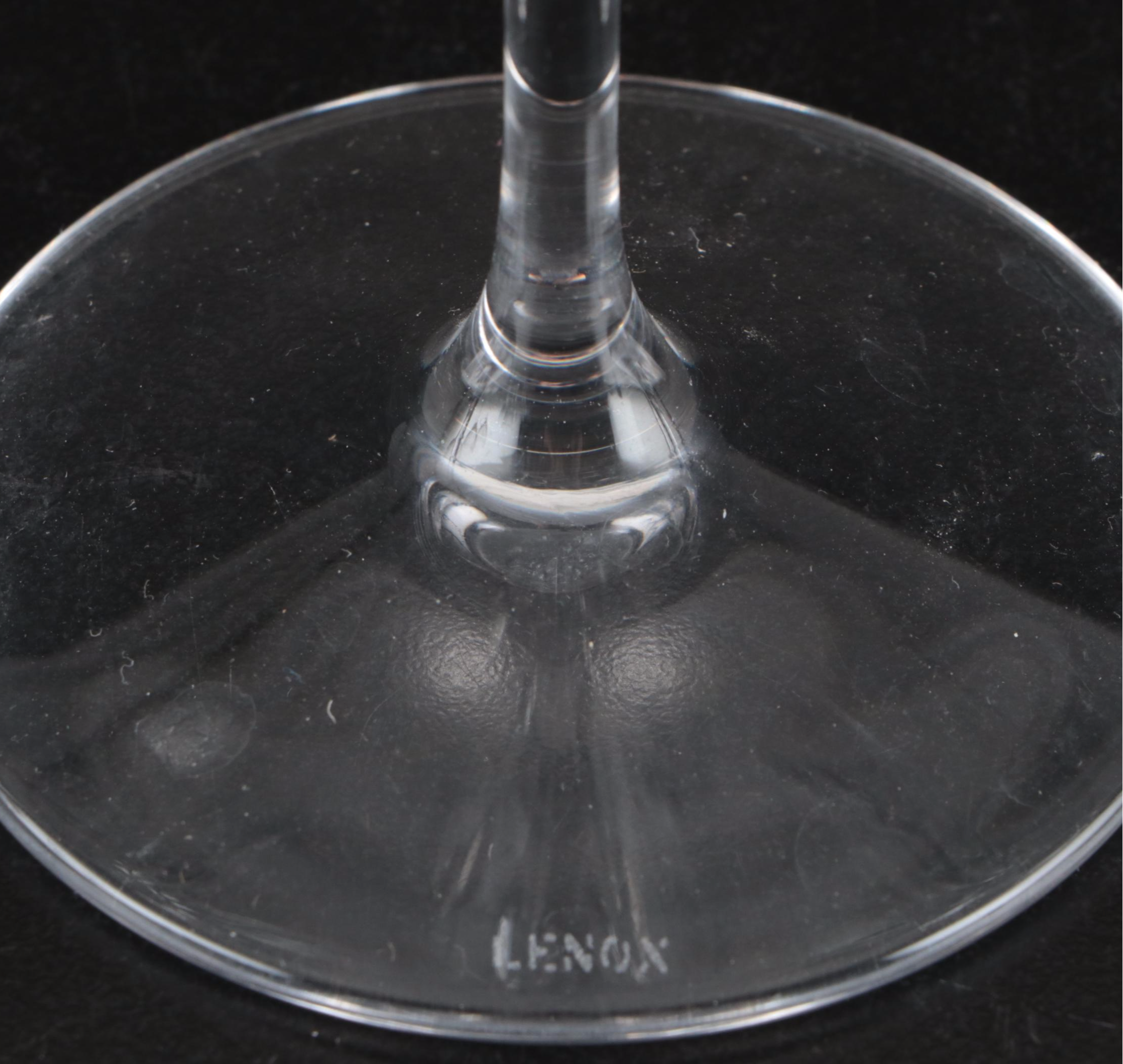 Lenox "Opal Innocence," "Firelight Clear" and More Wine and Champagne Glasses