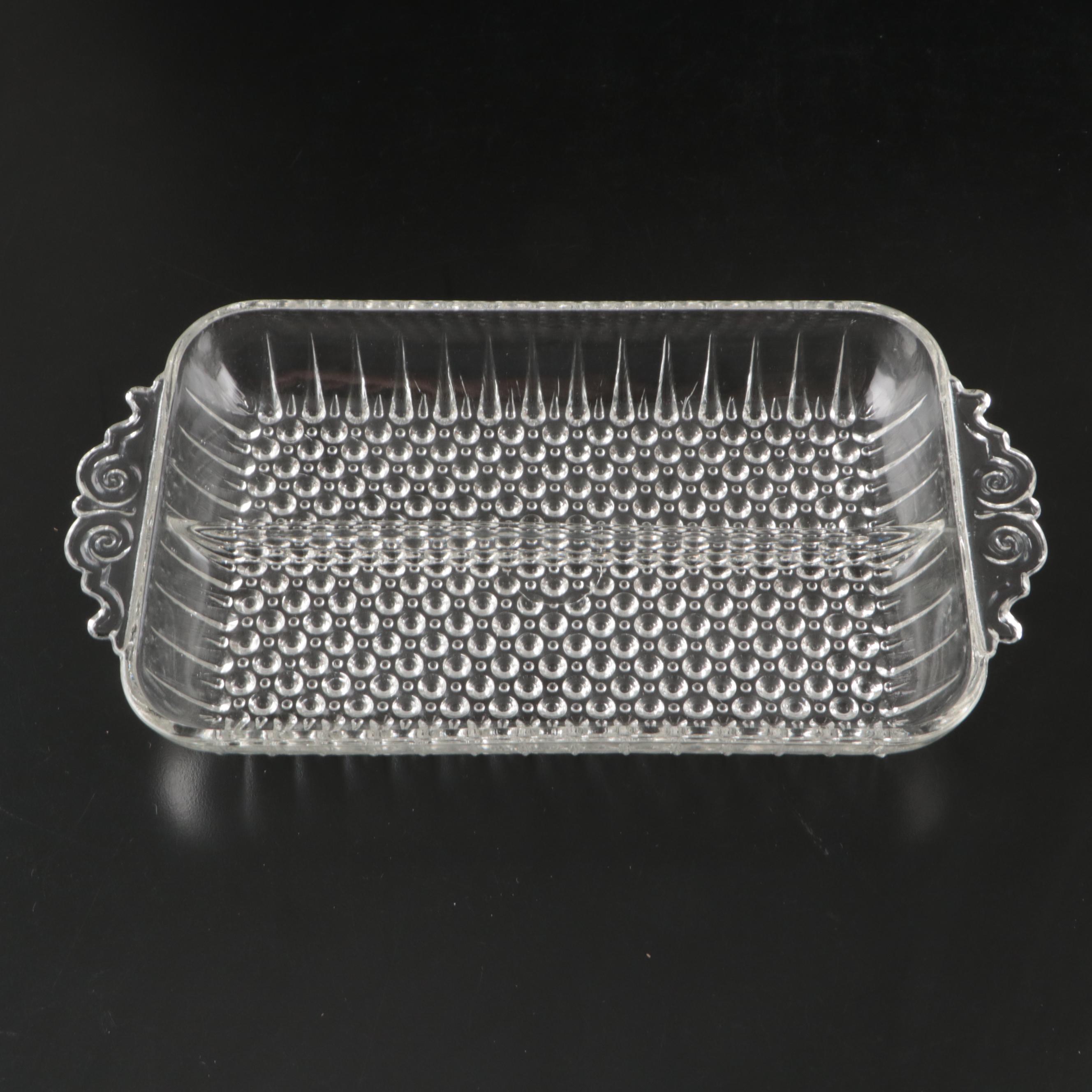 Glass Divided Dishes, Serving Trays, and Decorative Bowls