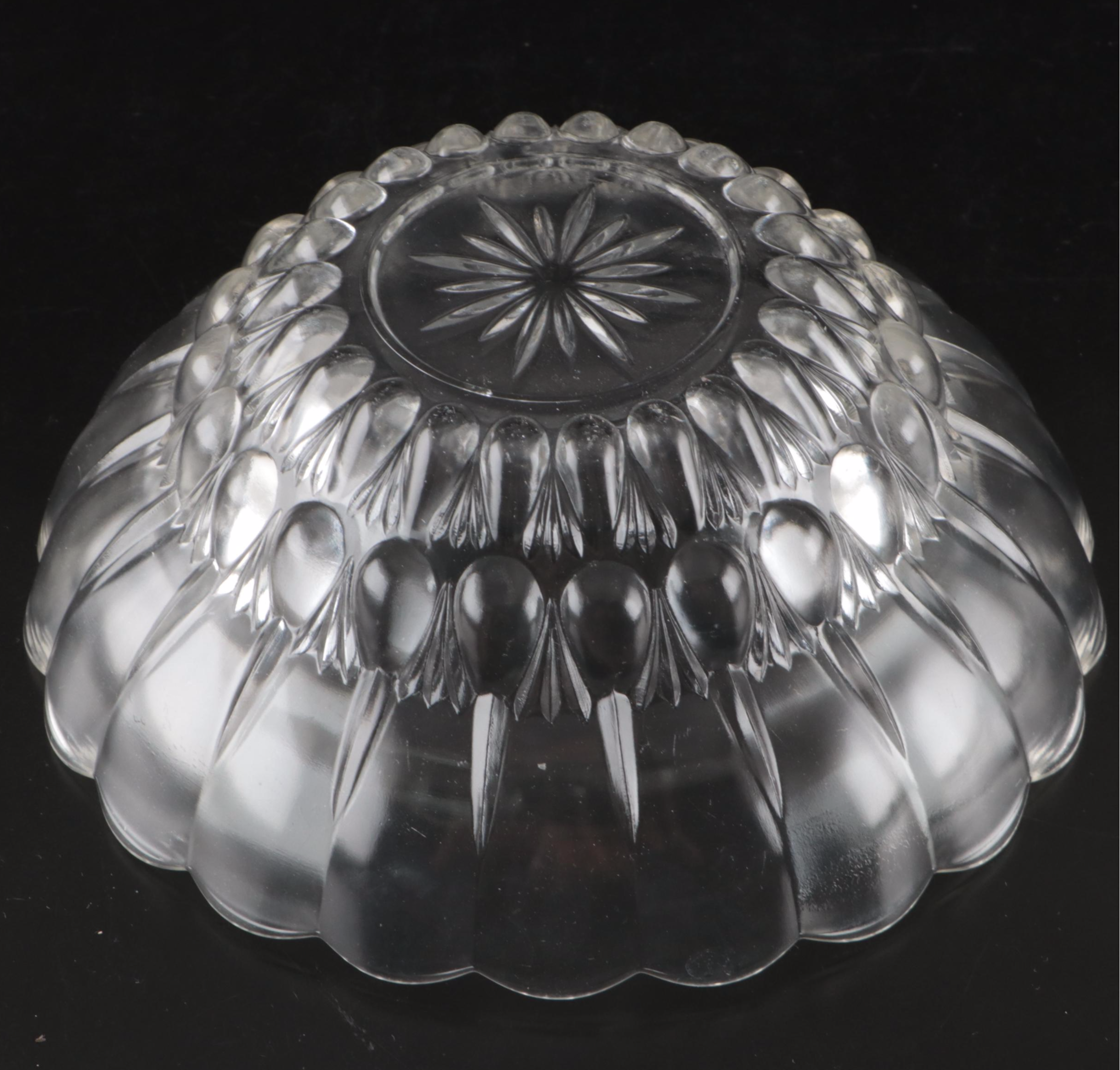 Glass Divided Dishes, Serving Trays, and Decorative Bowls