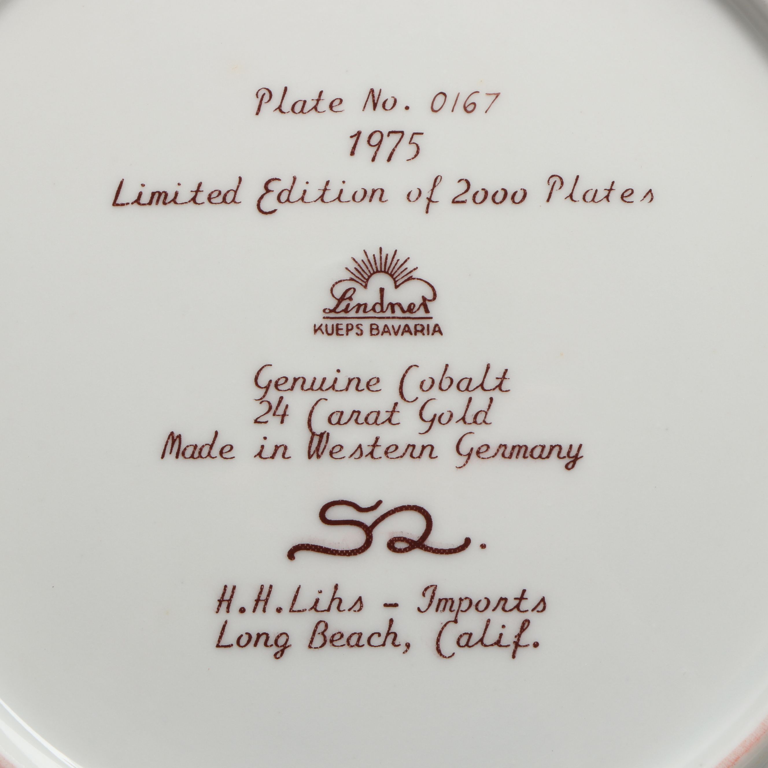 Wedgwood Sage Green "Mother" Plate with Blue and White Annual Collector's Plates