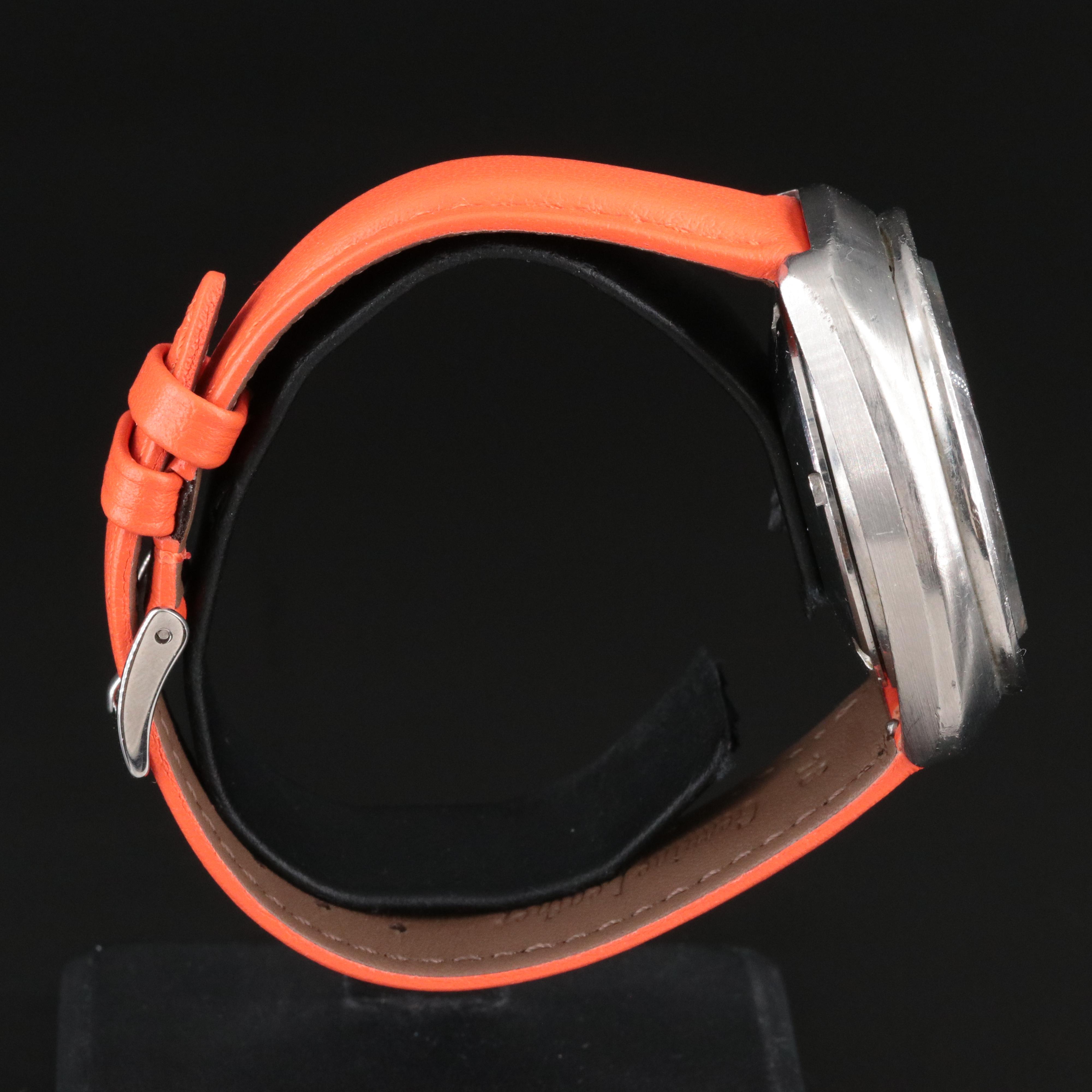 Vintage Seiko UFO Black Dial Automatic Watch 6138-0017