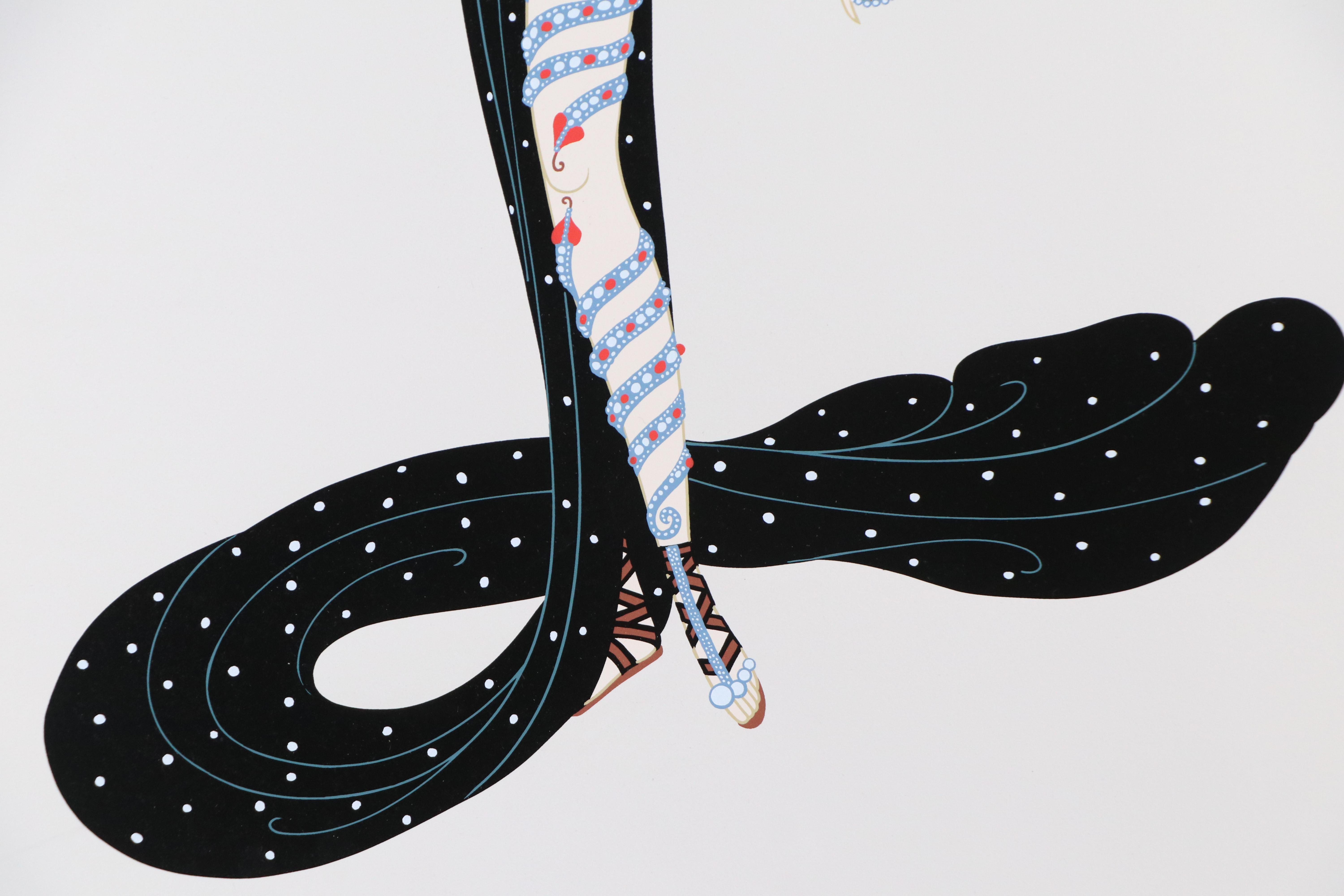 Erté Figural Serigraph "La Merveilleuse," 1980