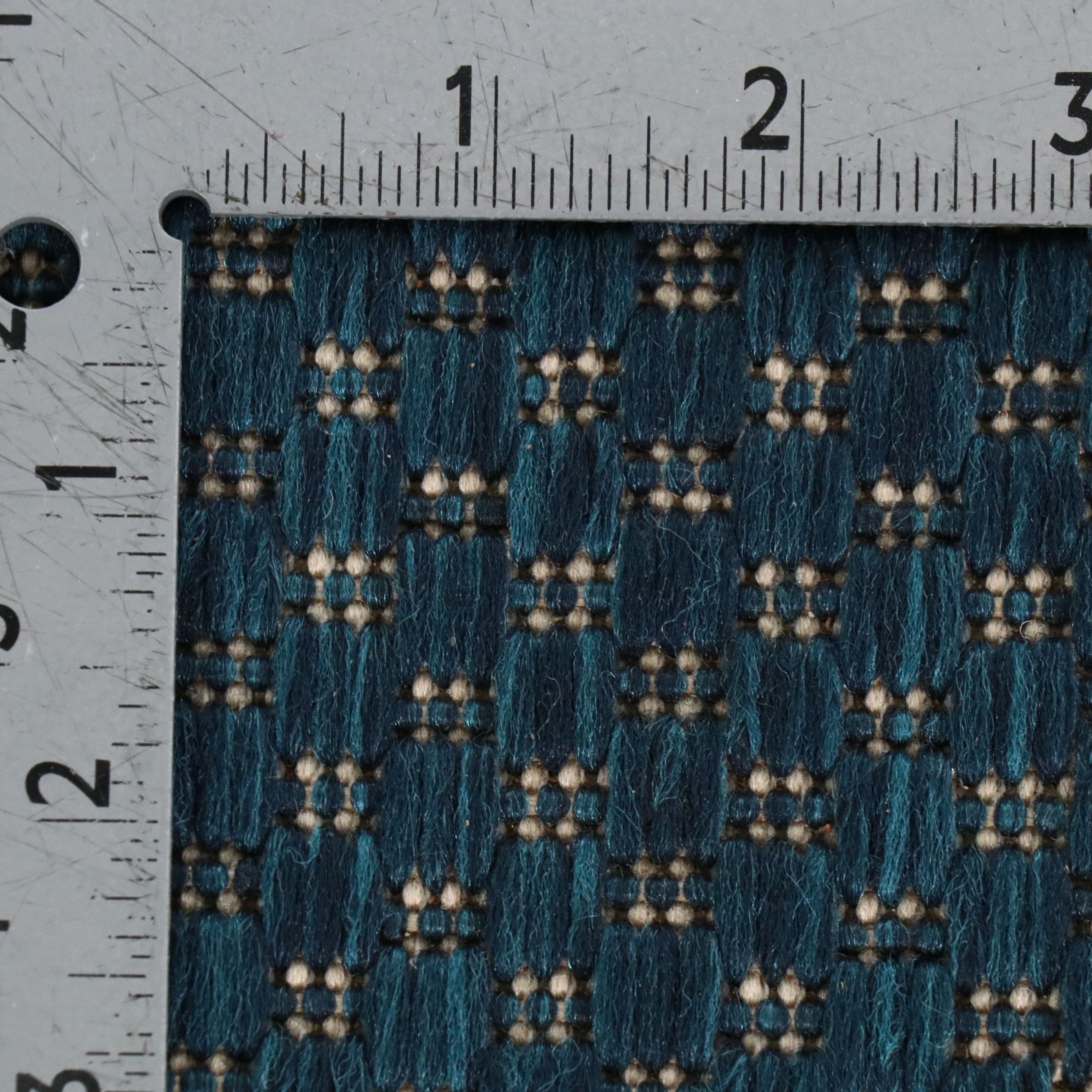 6'5 x 6'7 Machine Made Safavieh Courtyard Contemporary All Weather Area Rug