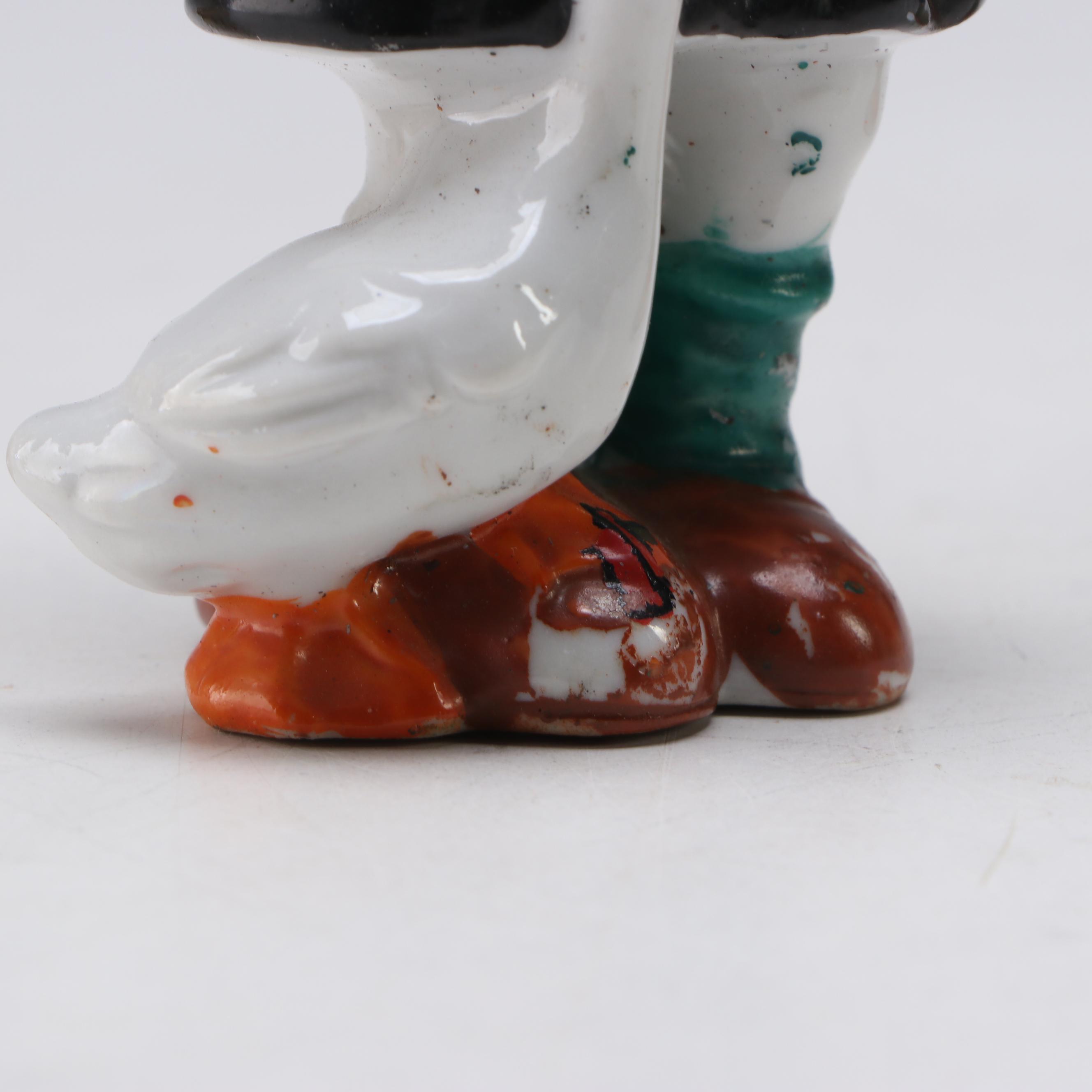 Japanese Export Porcelain Cottage Jars and Children, Mid-20th Century