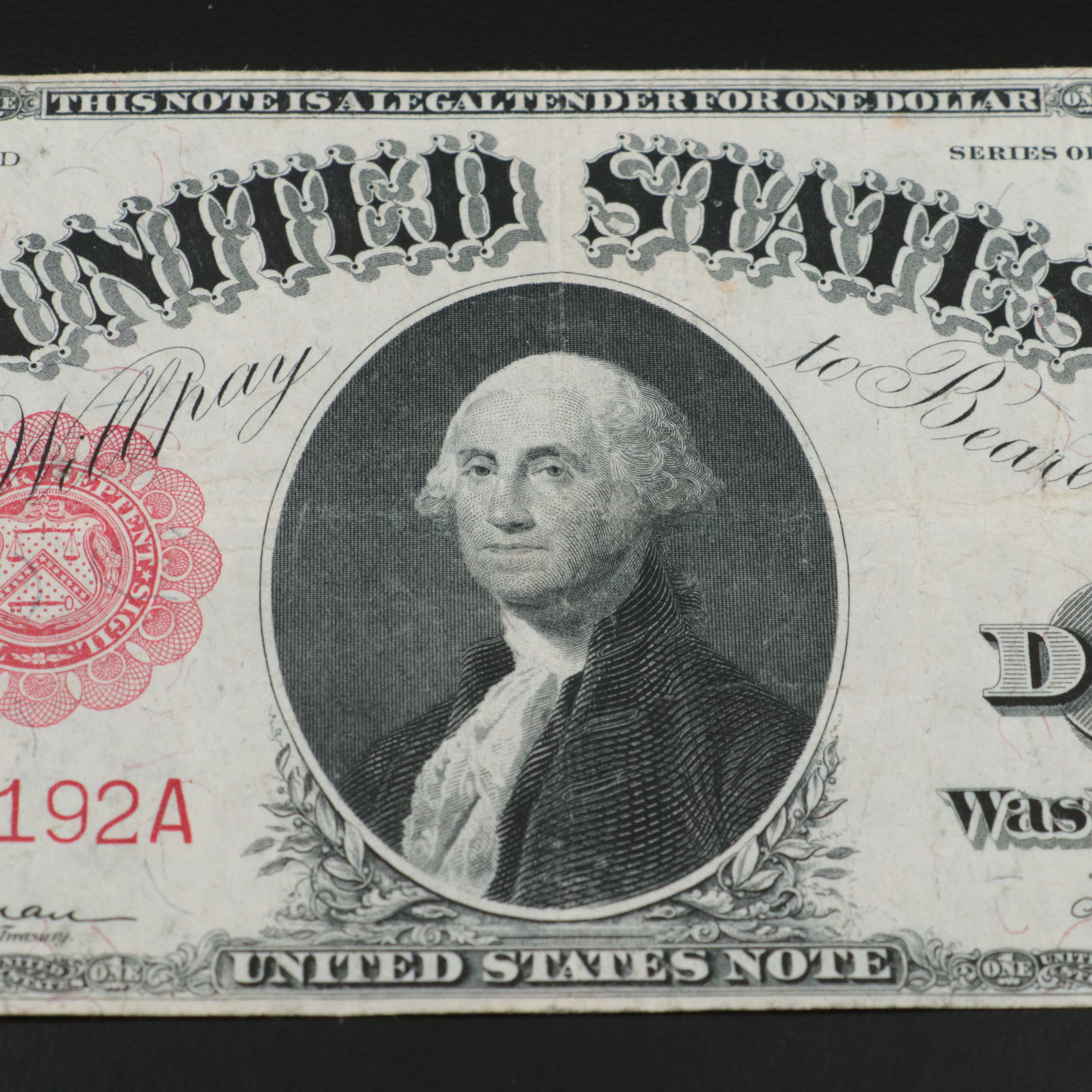 U.S. 1917 One Dollar Legal Tender Note