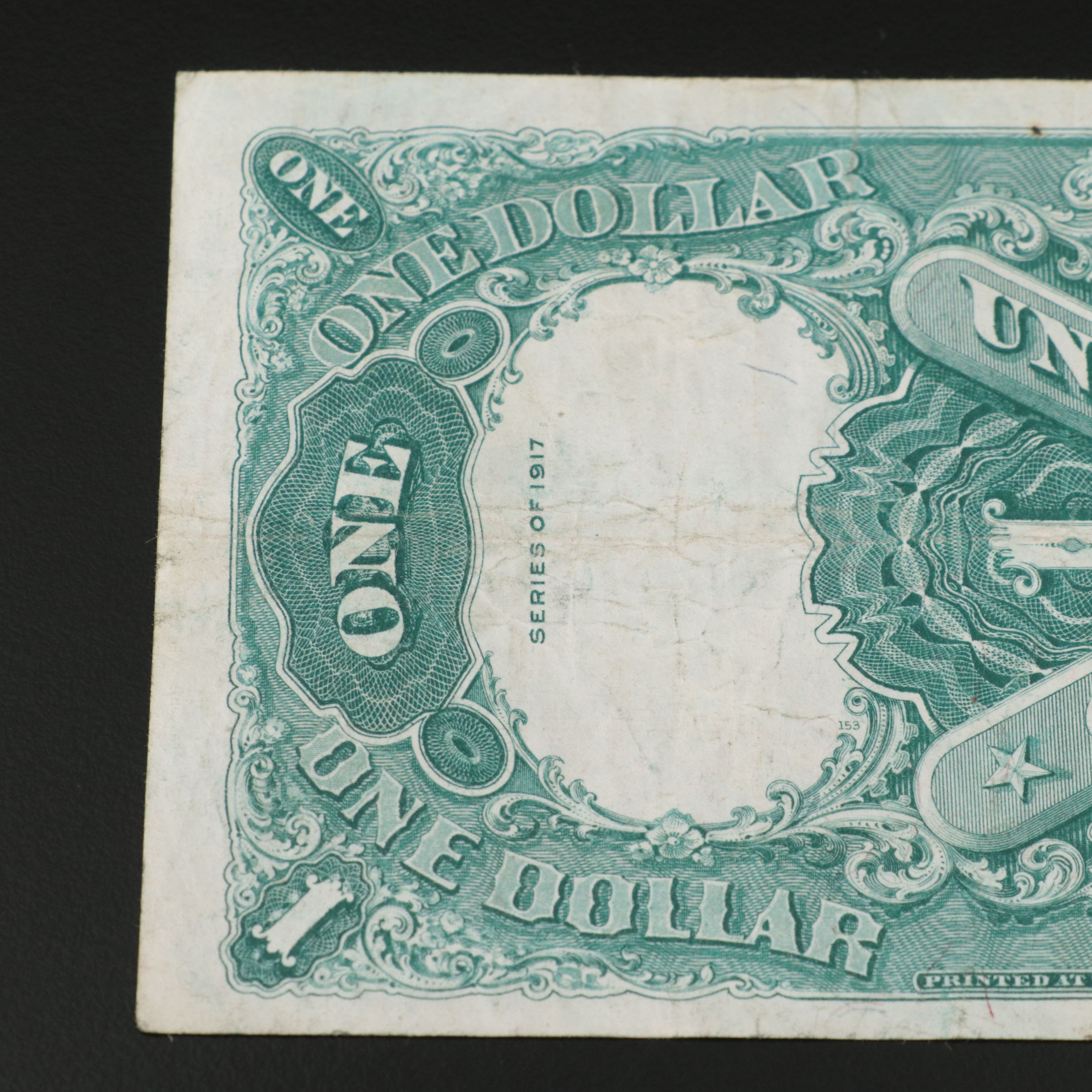 U.S. 1917 One Dollar Legal Tender Note