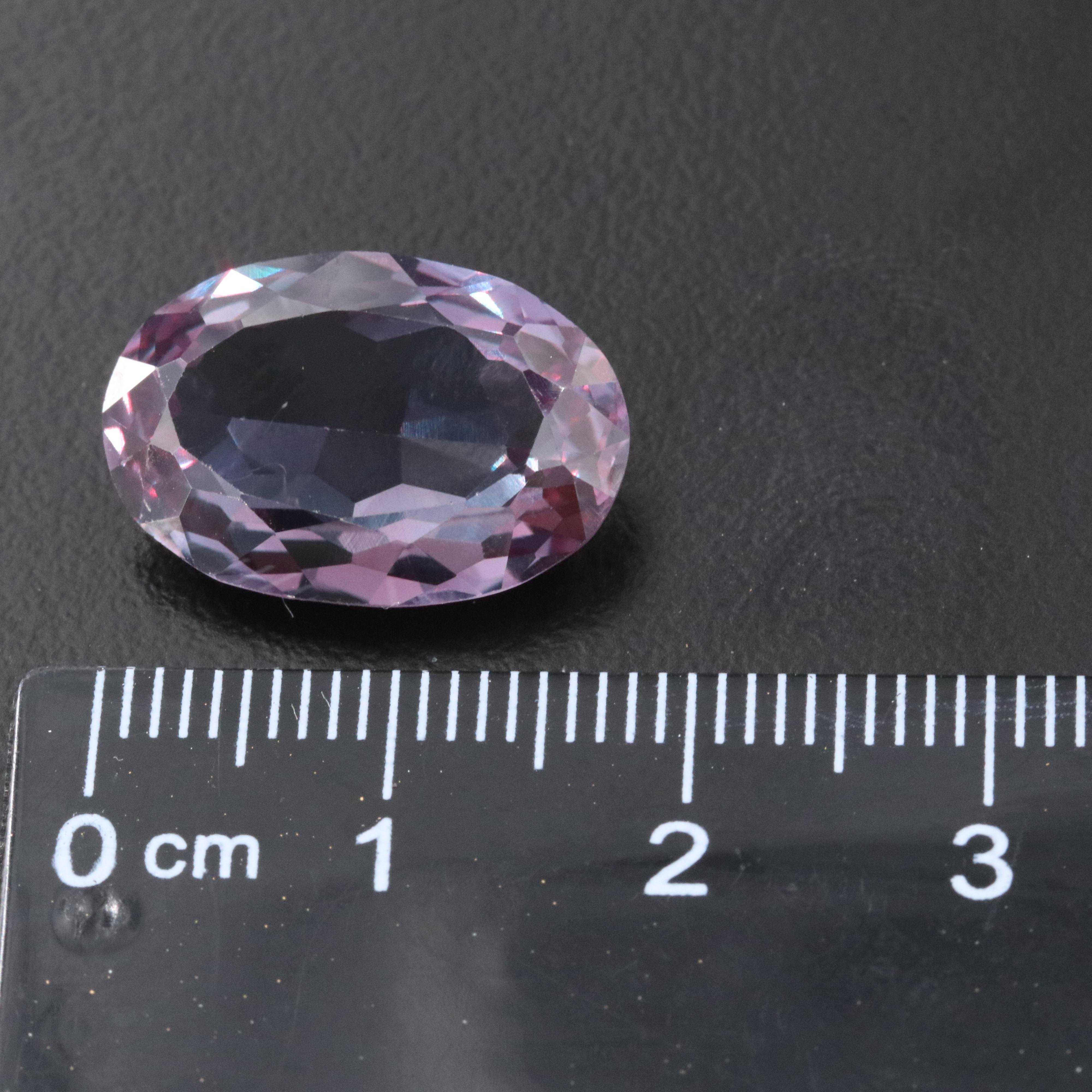 Loose 13.58 Lab Grown Color Change Sapphire