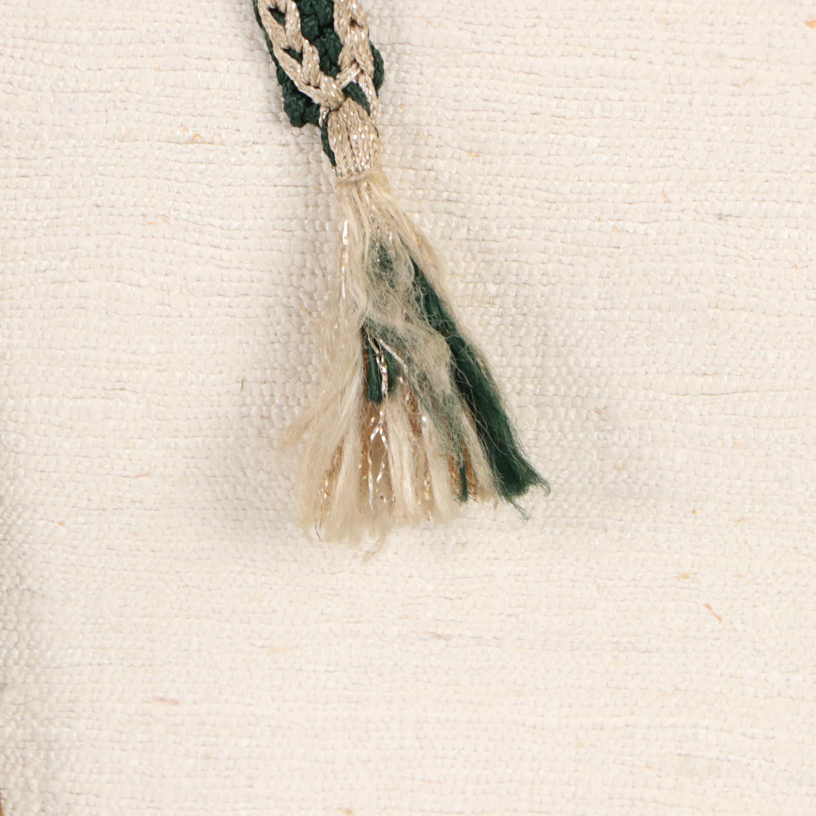 Japanese Tied Obi and Medallion Signed Display in Frame