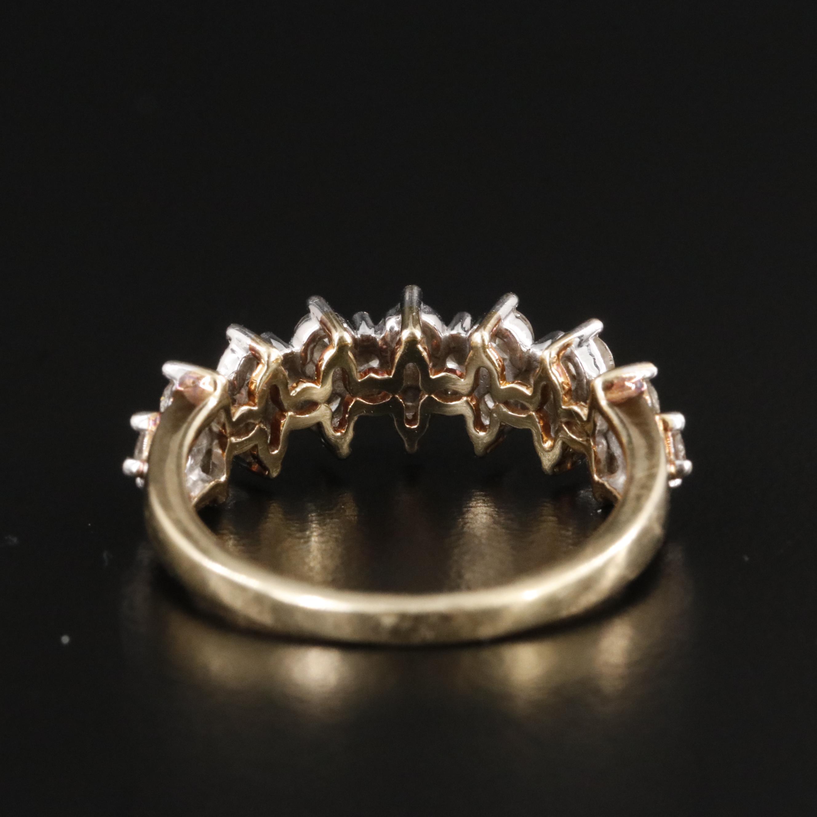 10K 1.01 CTW Diamond Ring