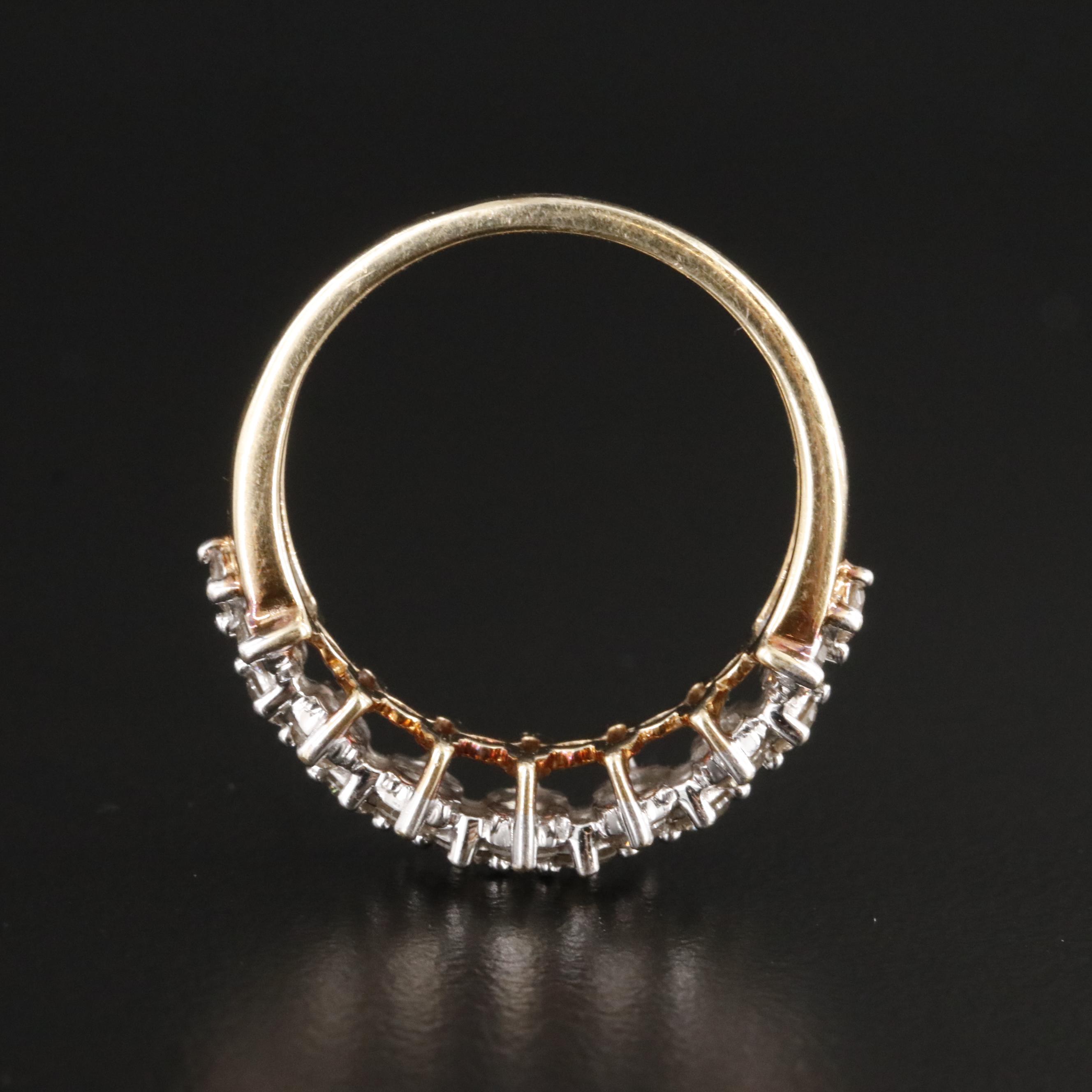 10K 1.01 CTW Diamond Ring