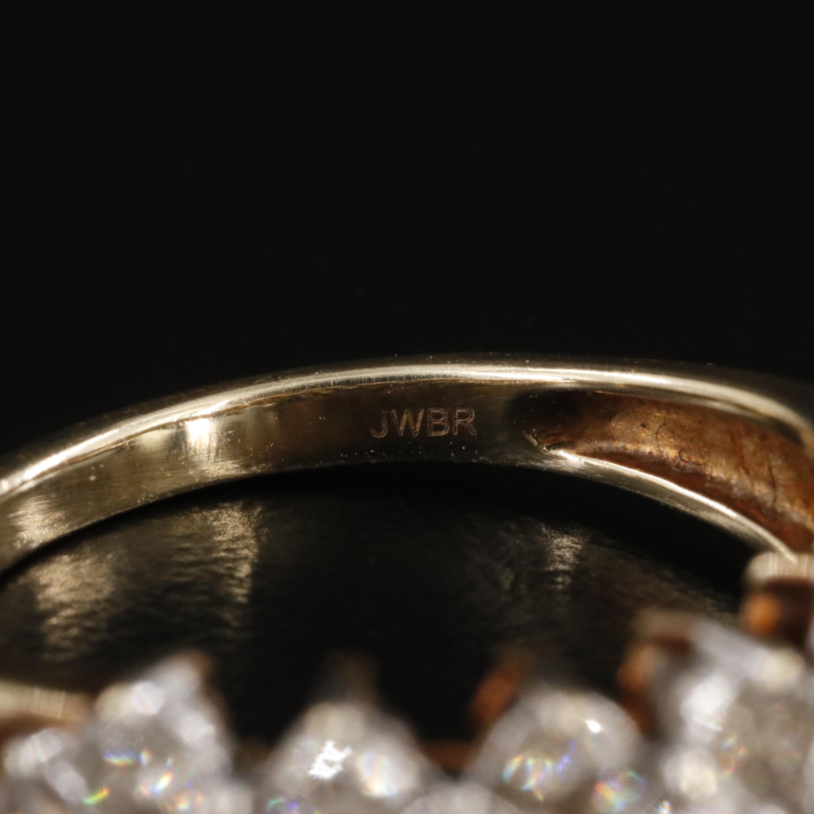 10K 1.01 CTW Diamond Ring