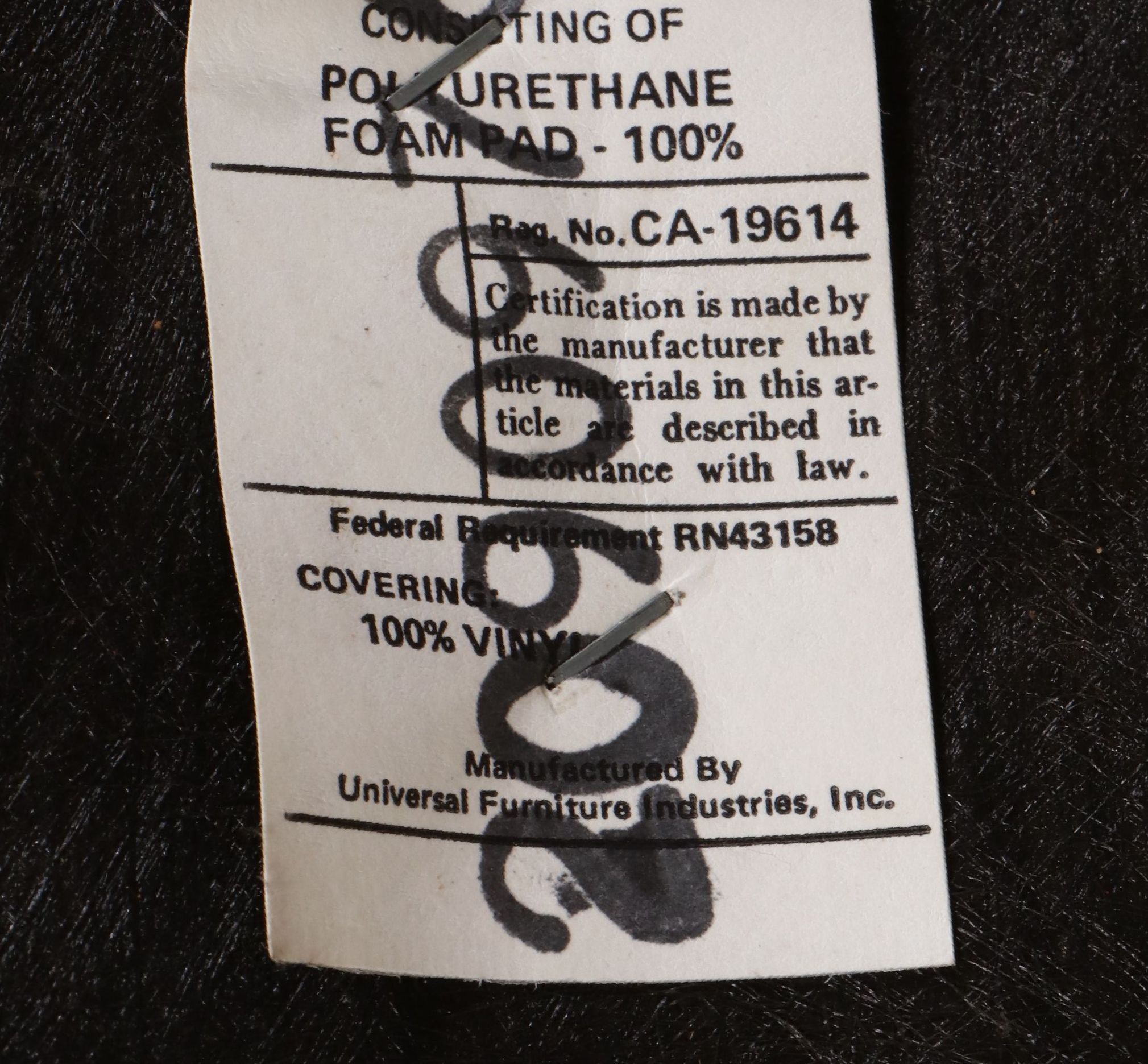 Five Piece Jacobean Style Walnut Finish Dining Set