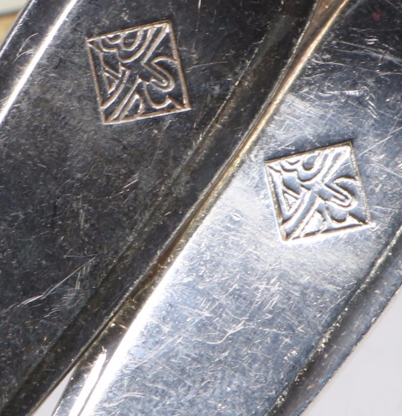 SS Nieuw Amsterdam Flatware with Cruise Ship Staff Hat, Books and Other Décor