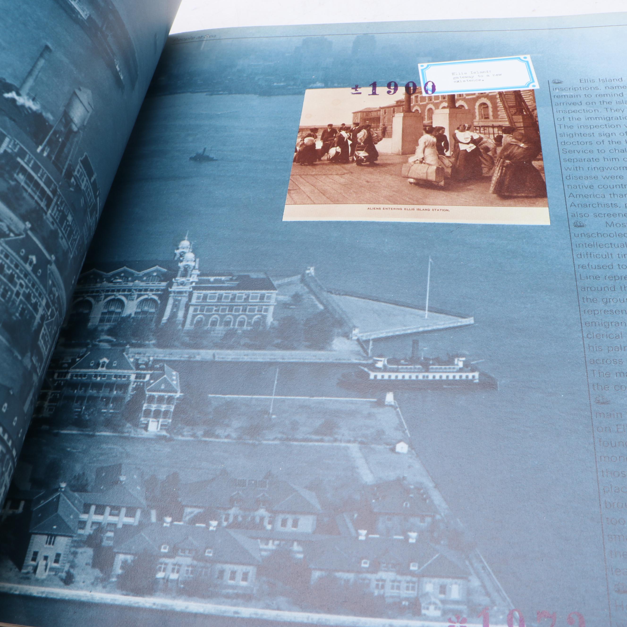 SS Nieuw Amsterdam Flatware with Cruise Ship Staff Hat, Books and Other Décor